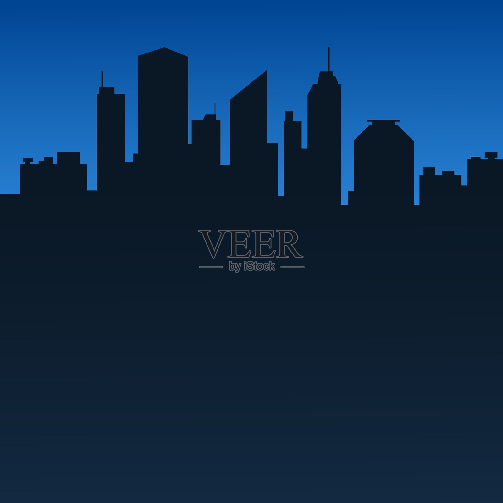 摘要城市背景插画图片素材