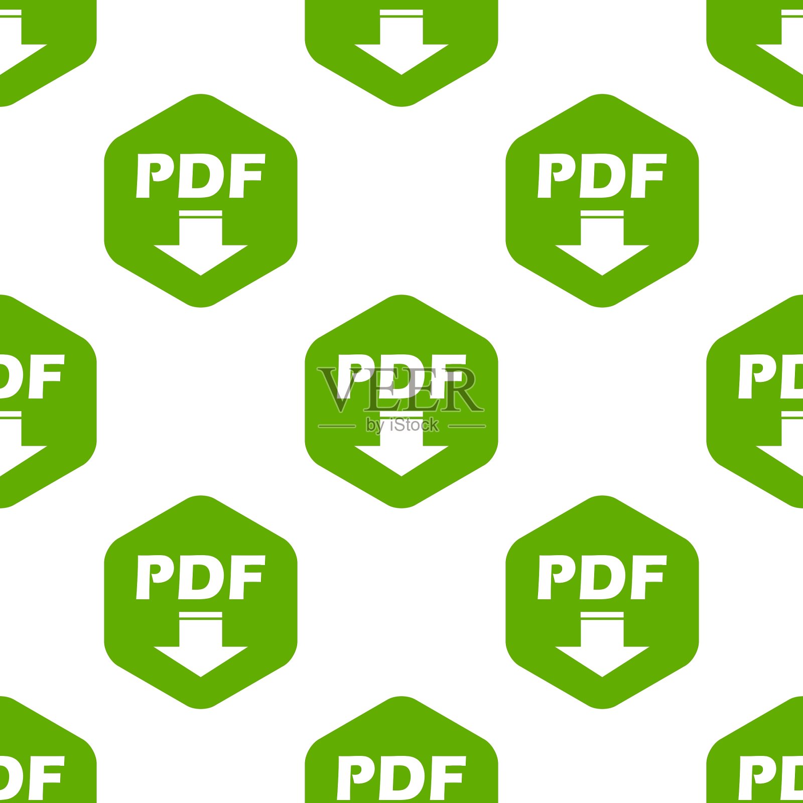 Pdf下载模式插画图片素材