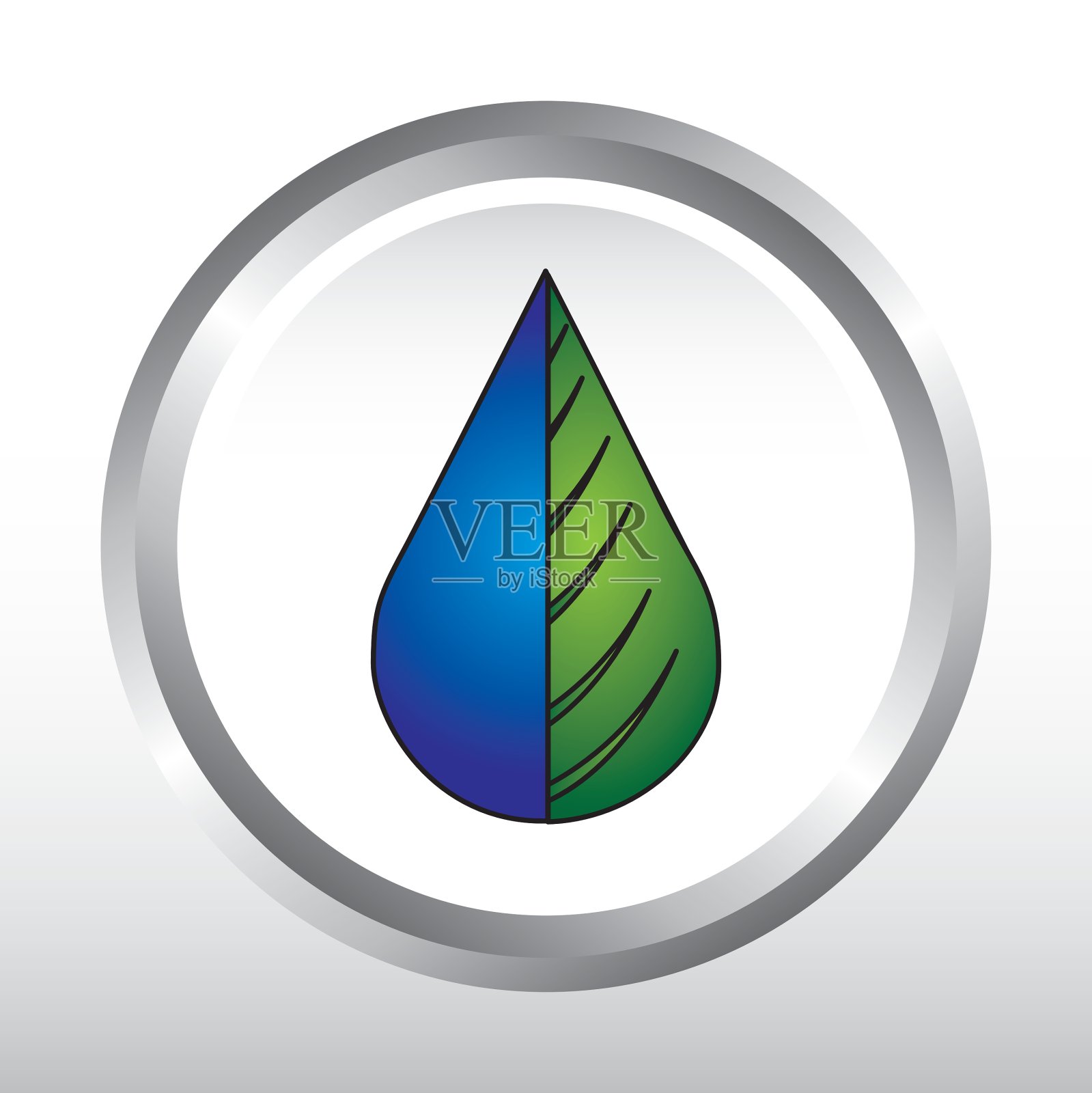 节约用水设计插画图片素材