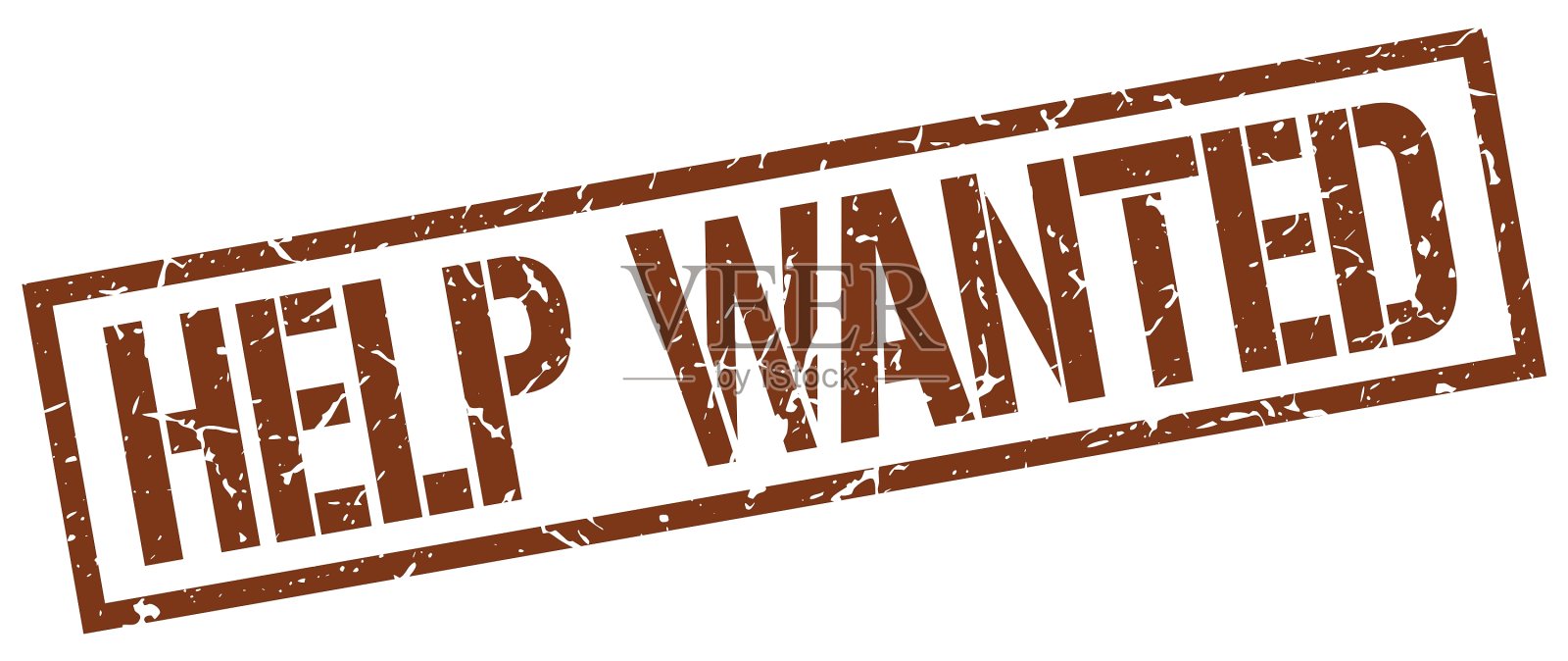 帮助想要邮票插画图片素材