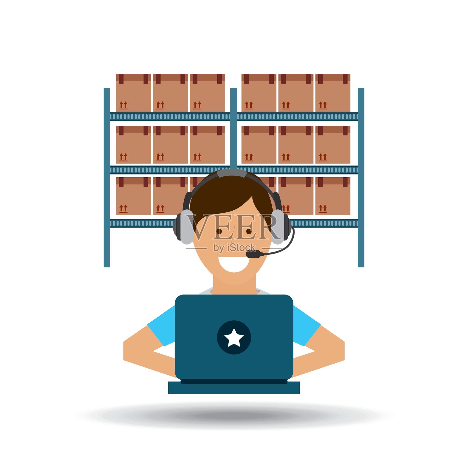 送货服务设计设计元素图片