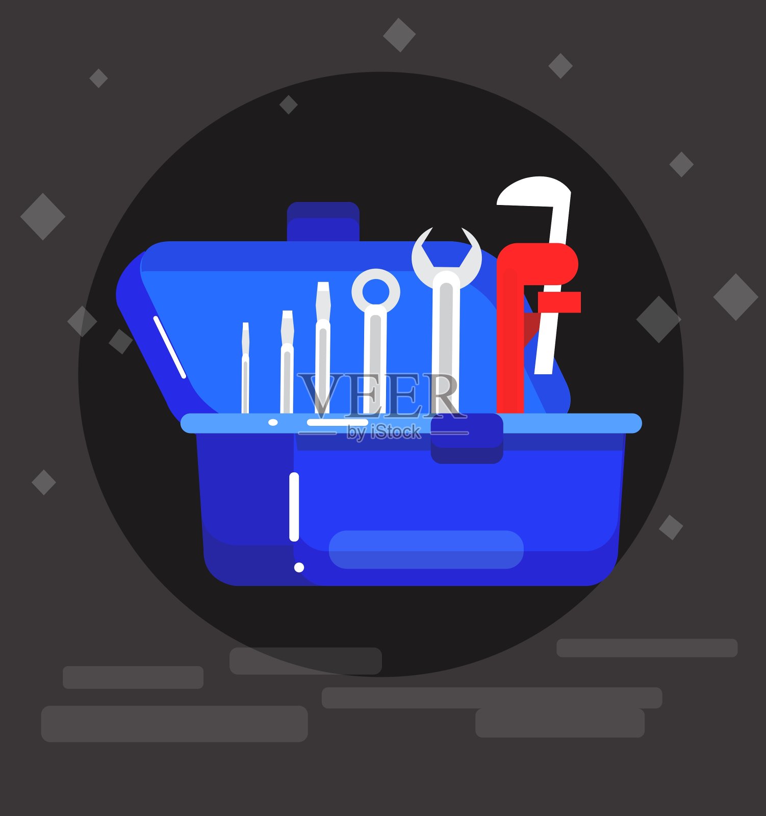 家庭和夫妻自拍插画图片素材