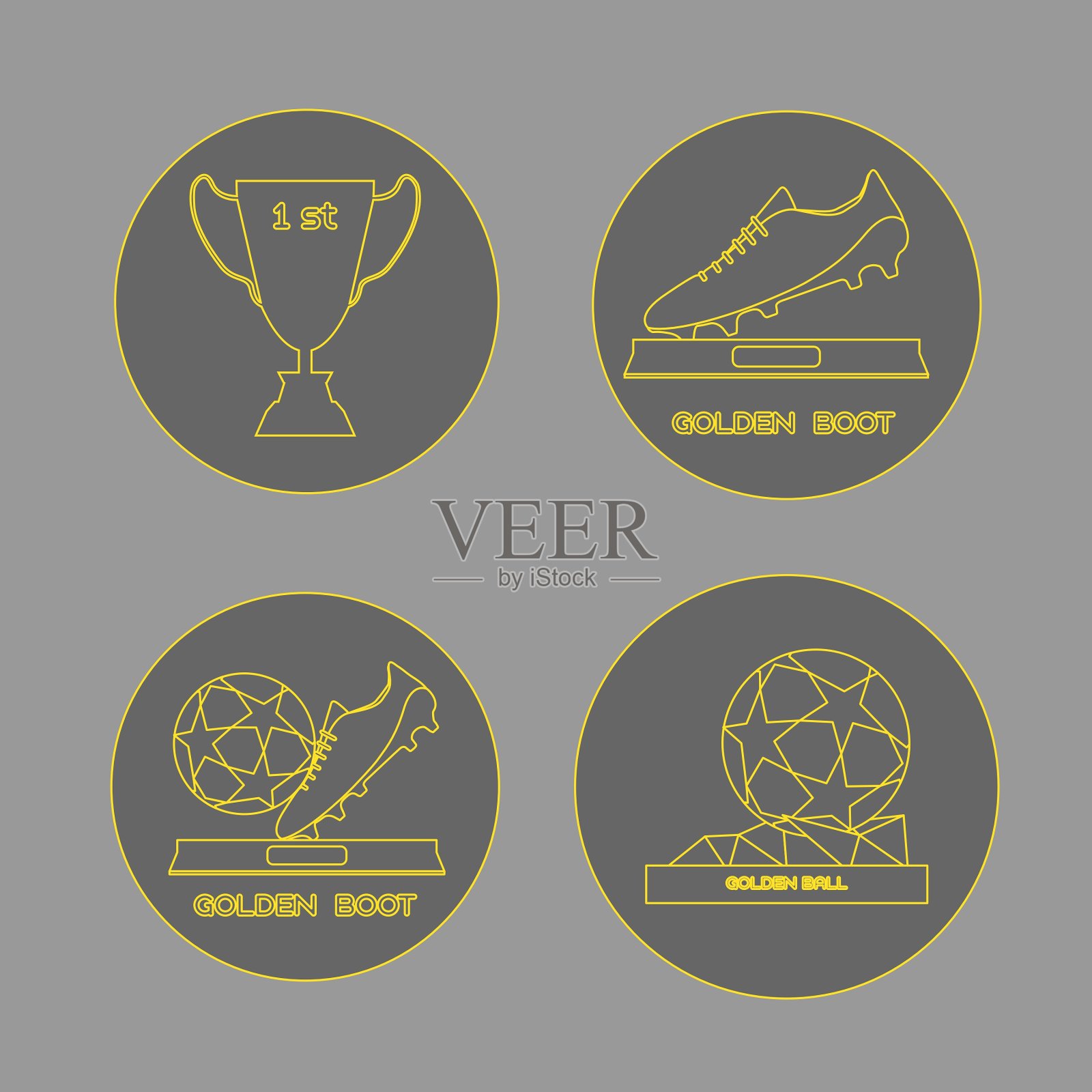 黄金体育奖励和奖品插画图片素材