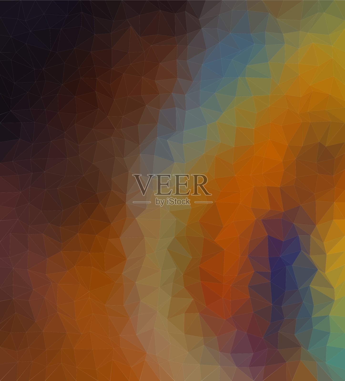 多边形模板插画图片素材