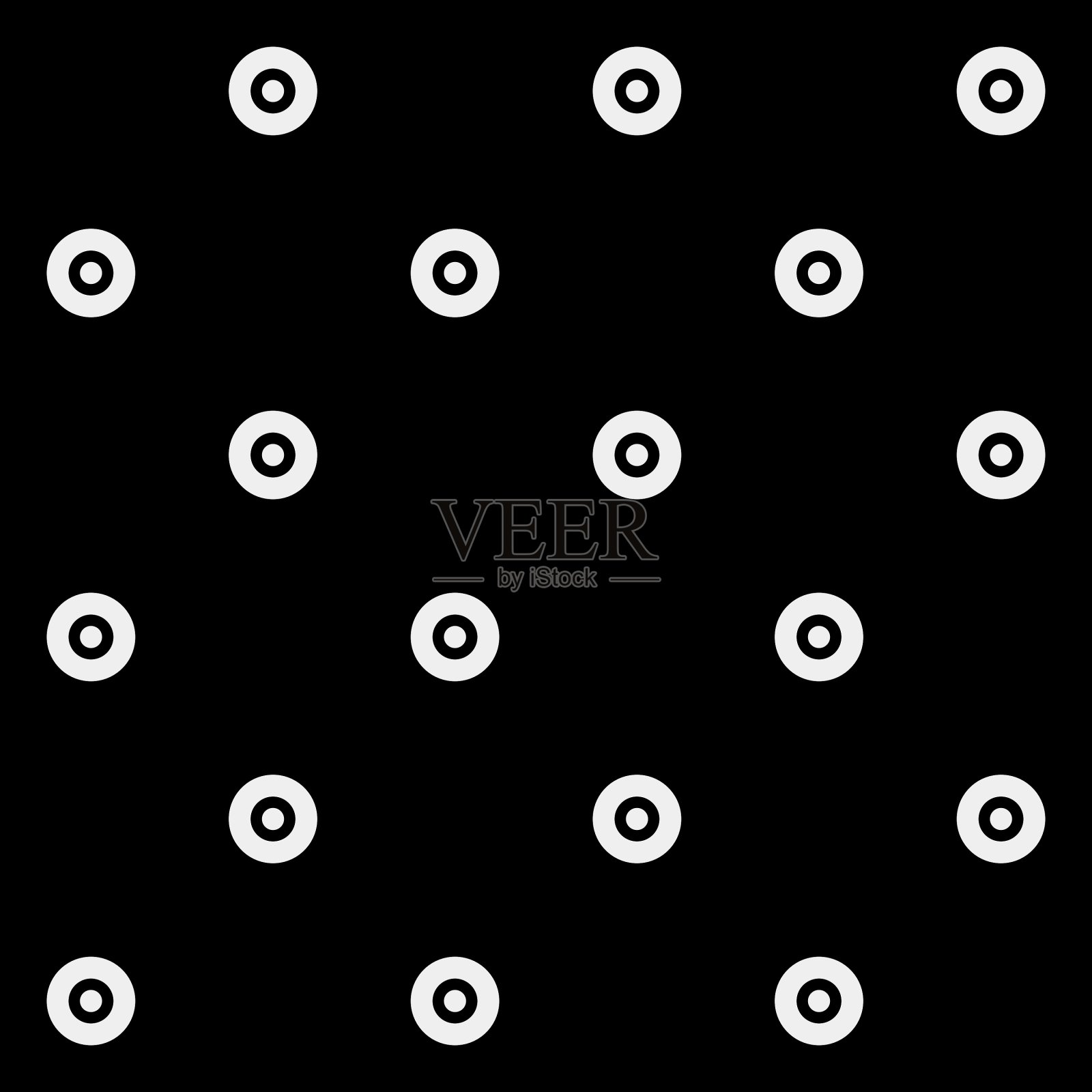 图案轮单色极小几何罐插画图片素材