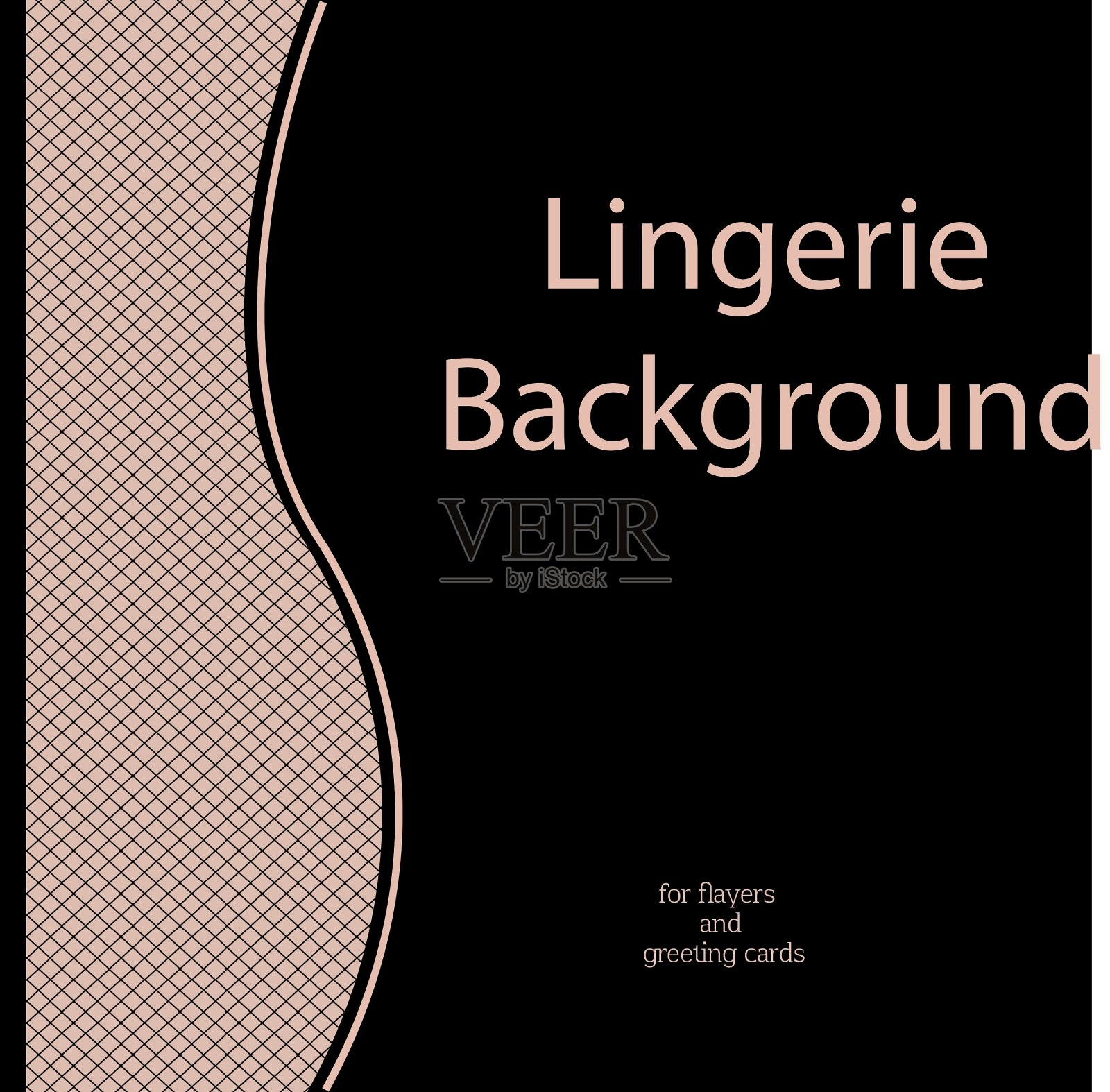 复古内衣纹理背景插画图片素材