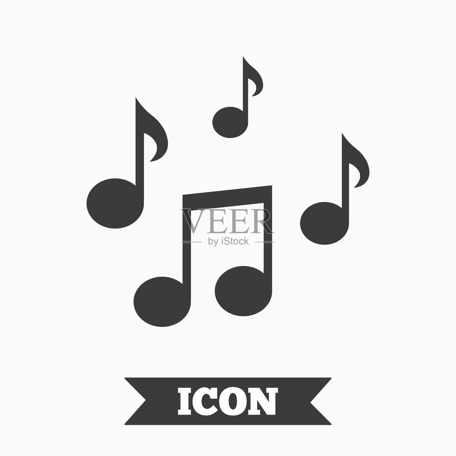 音乐音符符号图标音乐符号图标素材