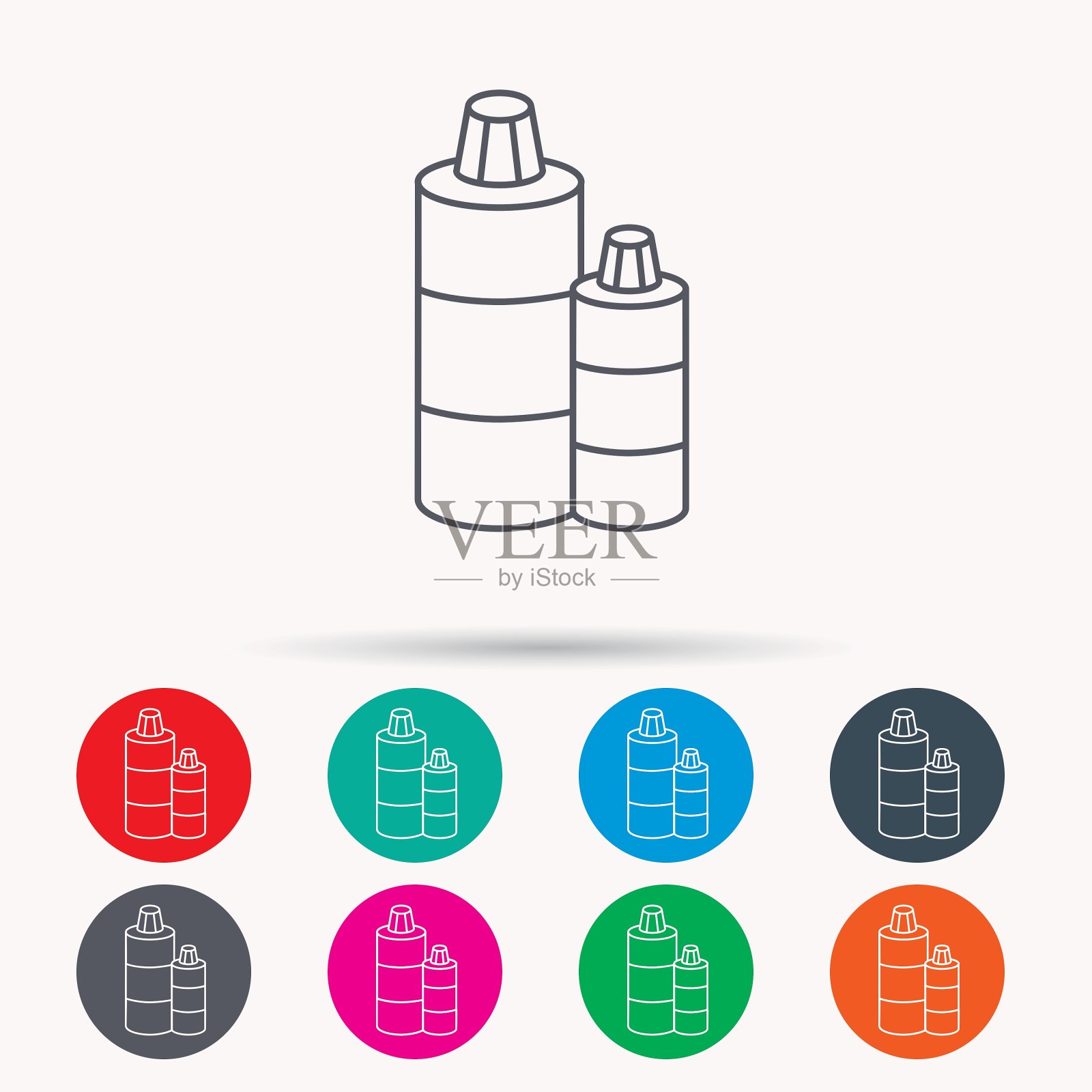 洗发液瓶子图标肥皂液标志图标素材