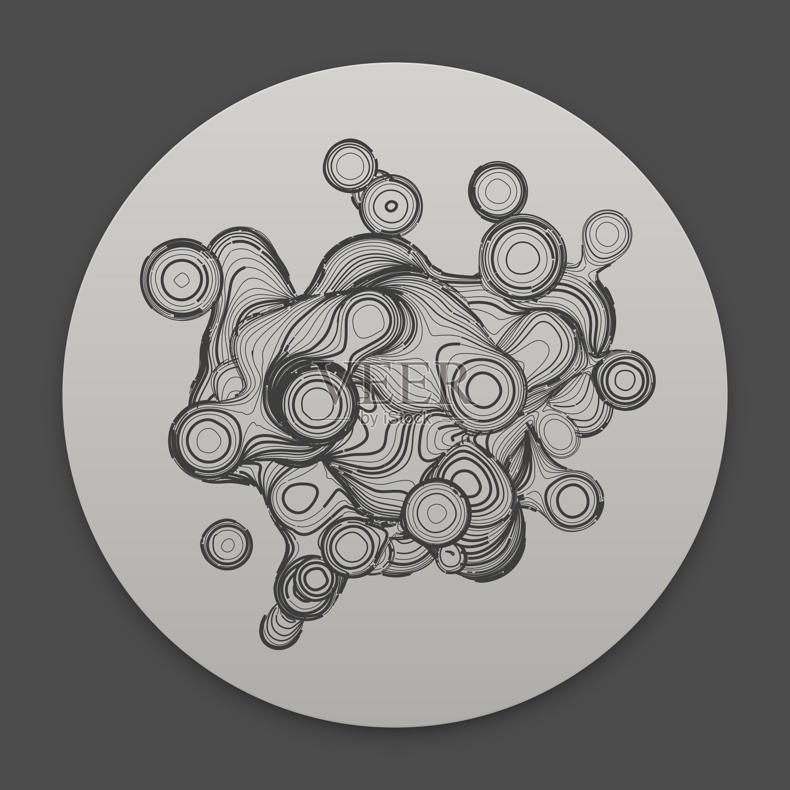 抽象线条的背景插画图片素材