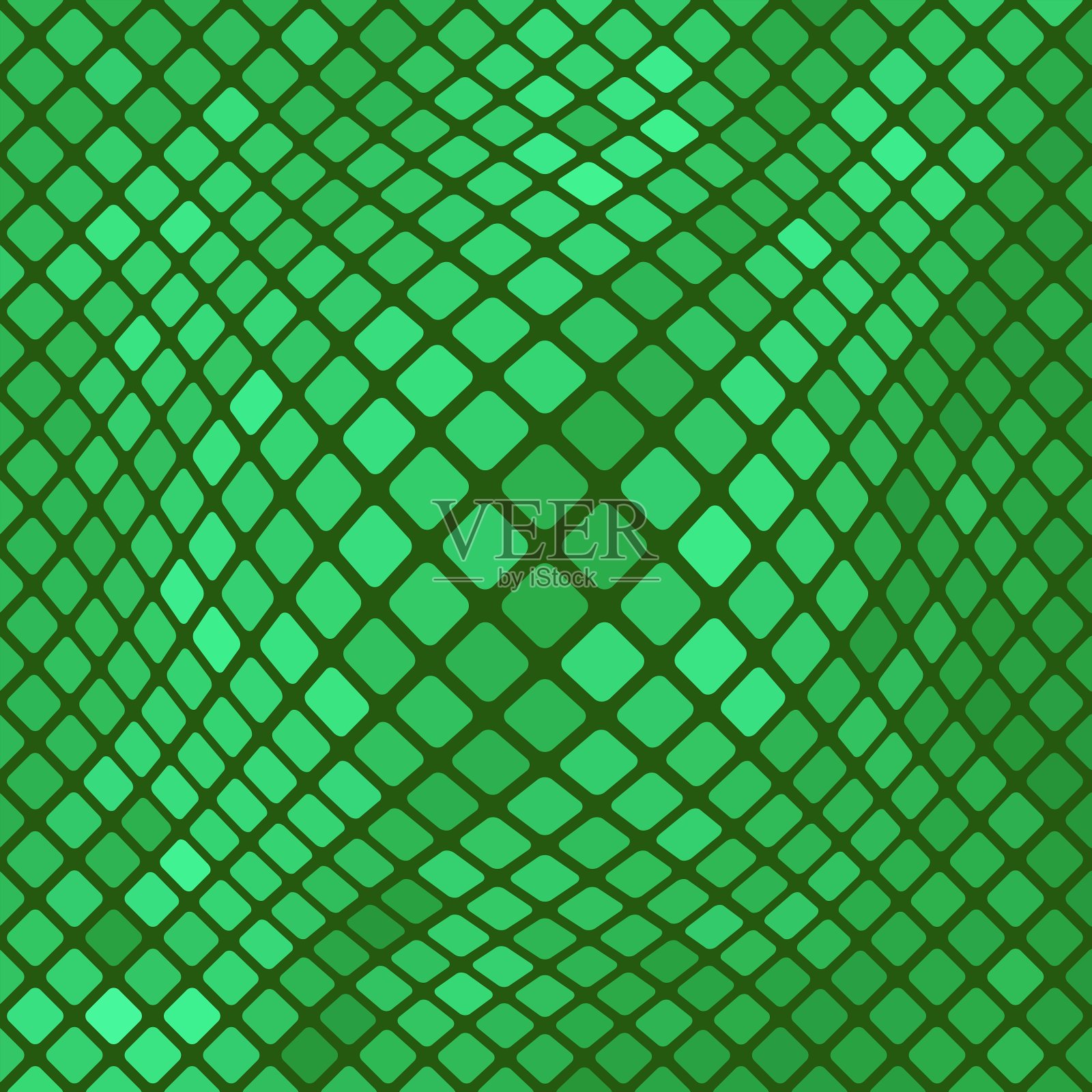 绿色对角线方形图案背景插画图片素材