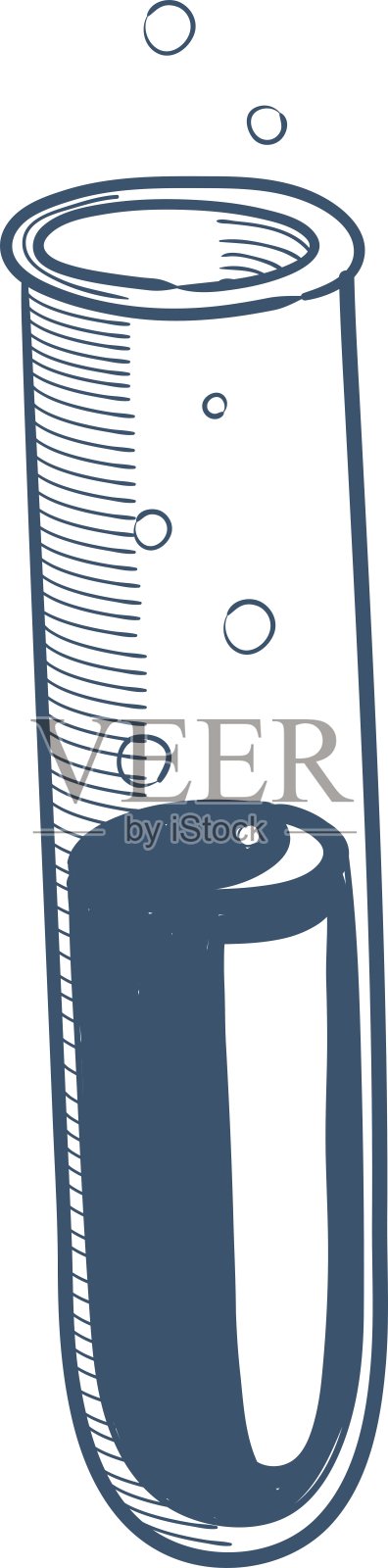 试管隔离白色设计元素图片