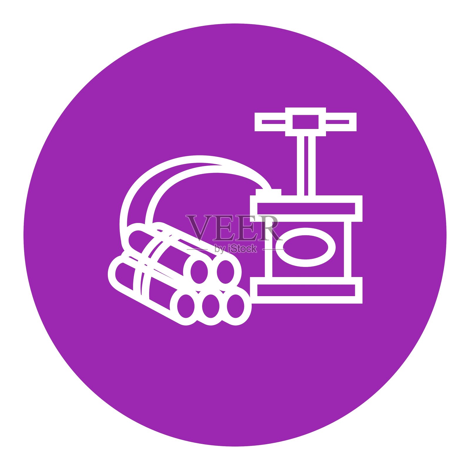 炸药和雷管线图标图标素材