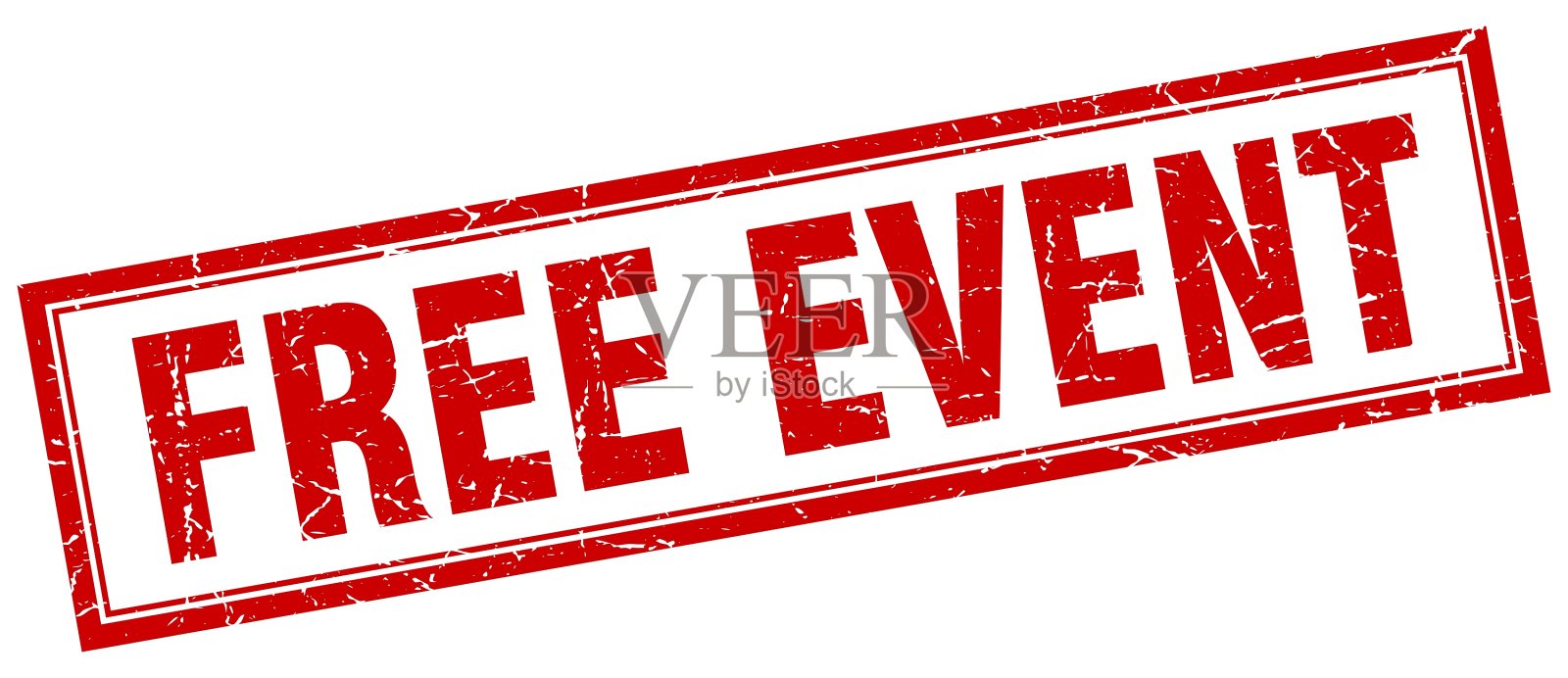 免费活动红色垃圾广场邮票上的白色插画图片素材