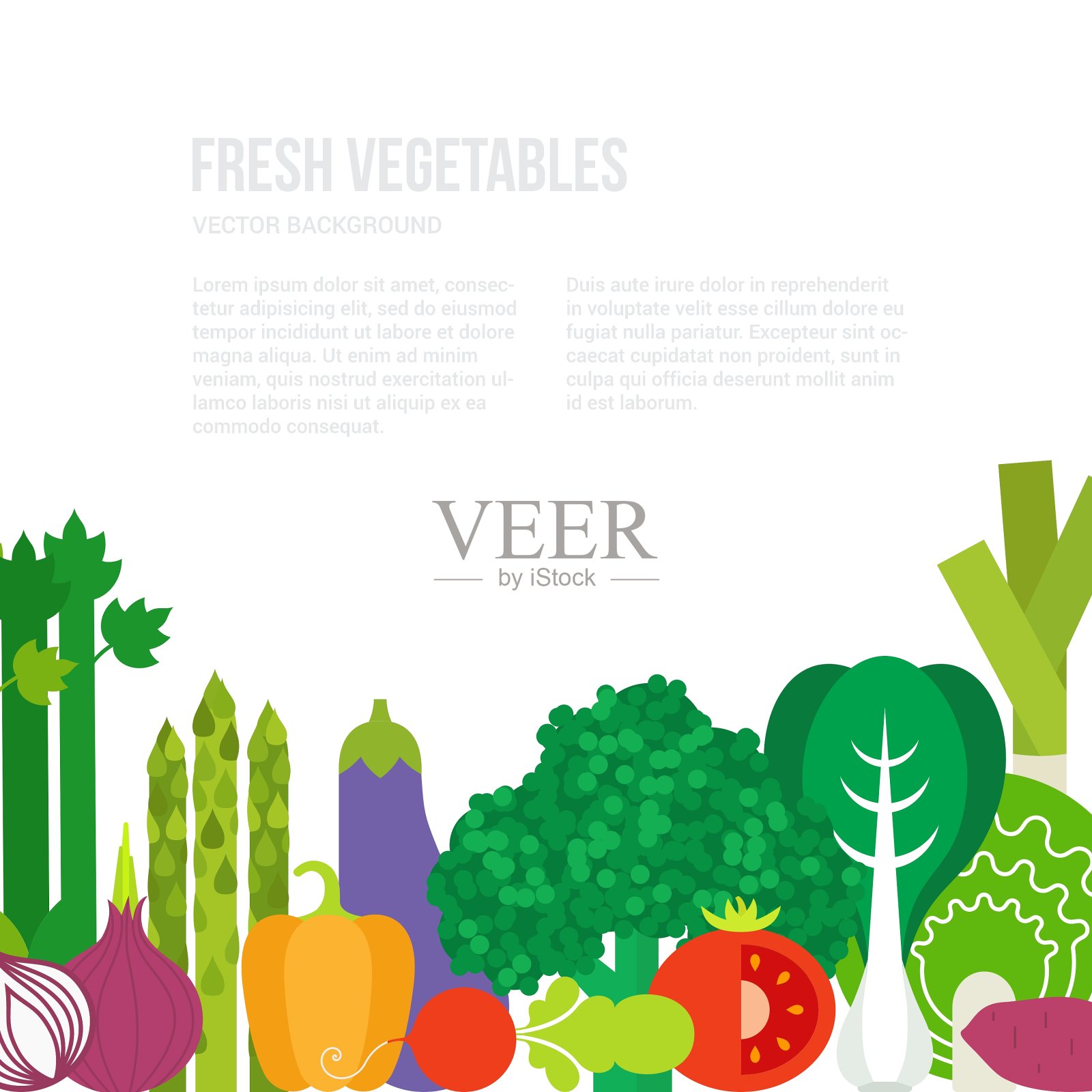 健康的食物插画图片素材