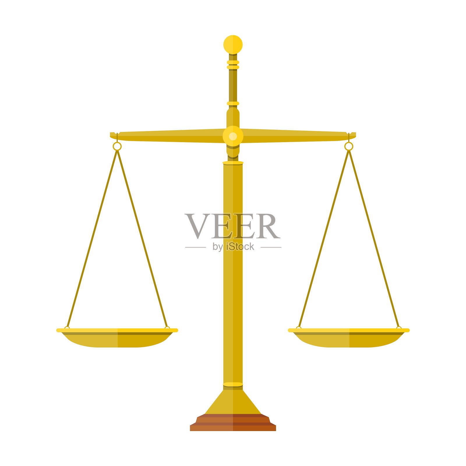 正义的天平设计元素图片