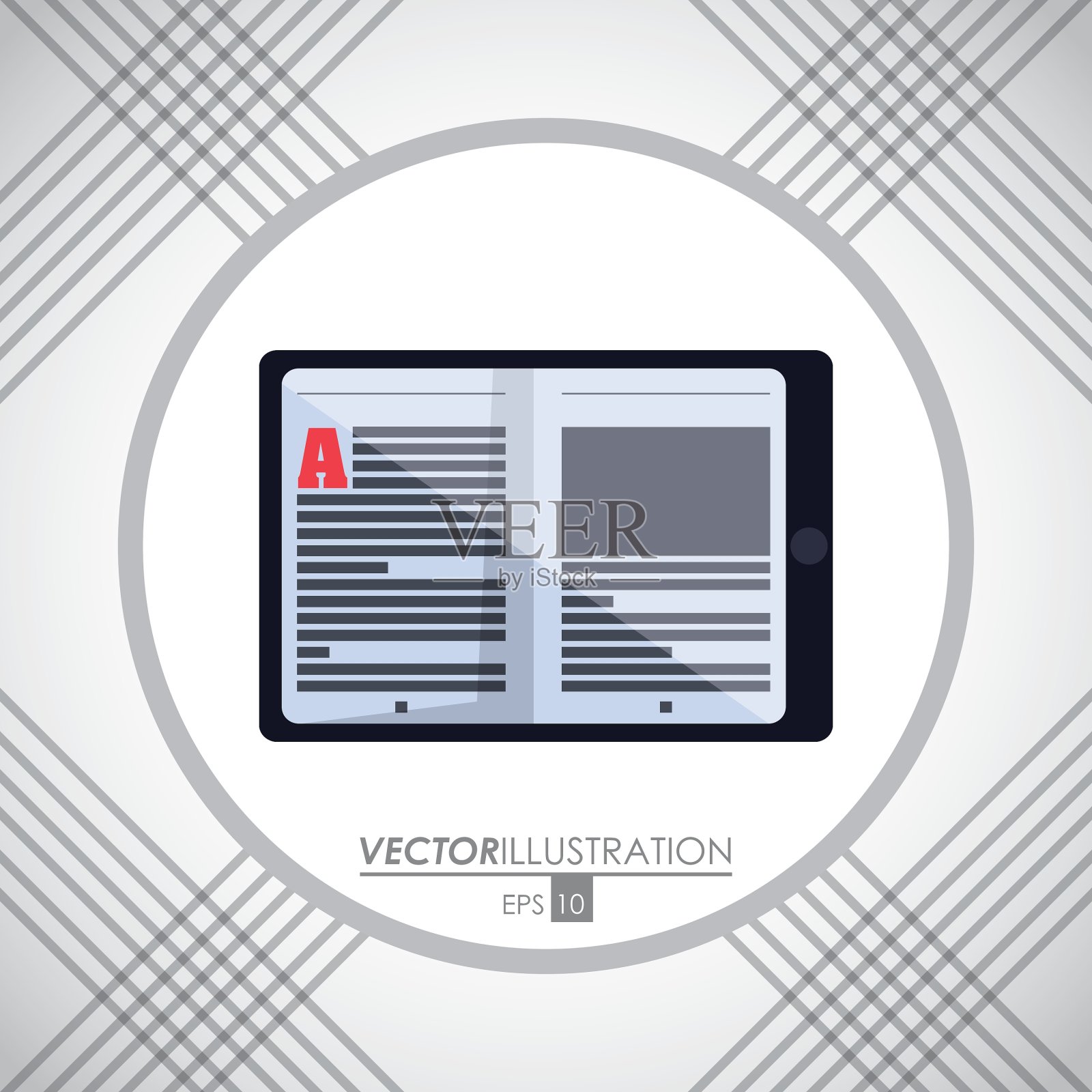 电子书图标设计插画图片素材