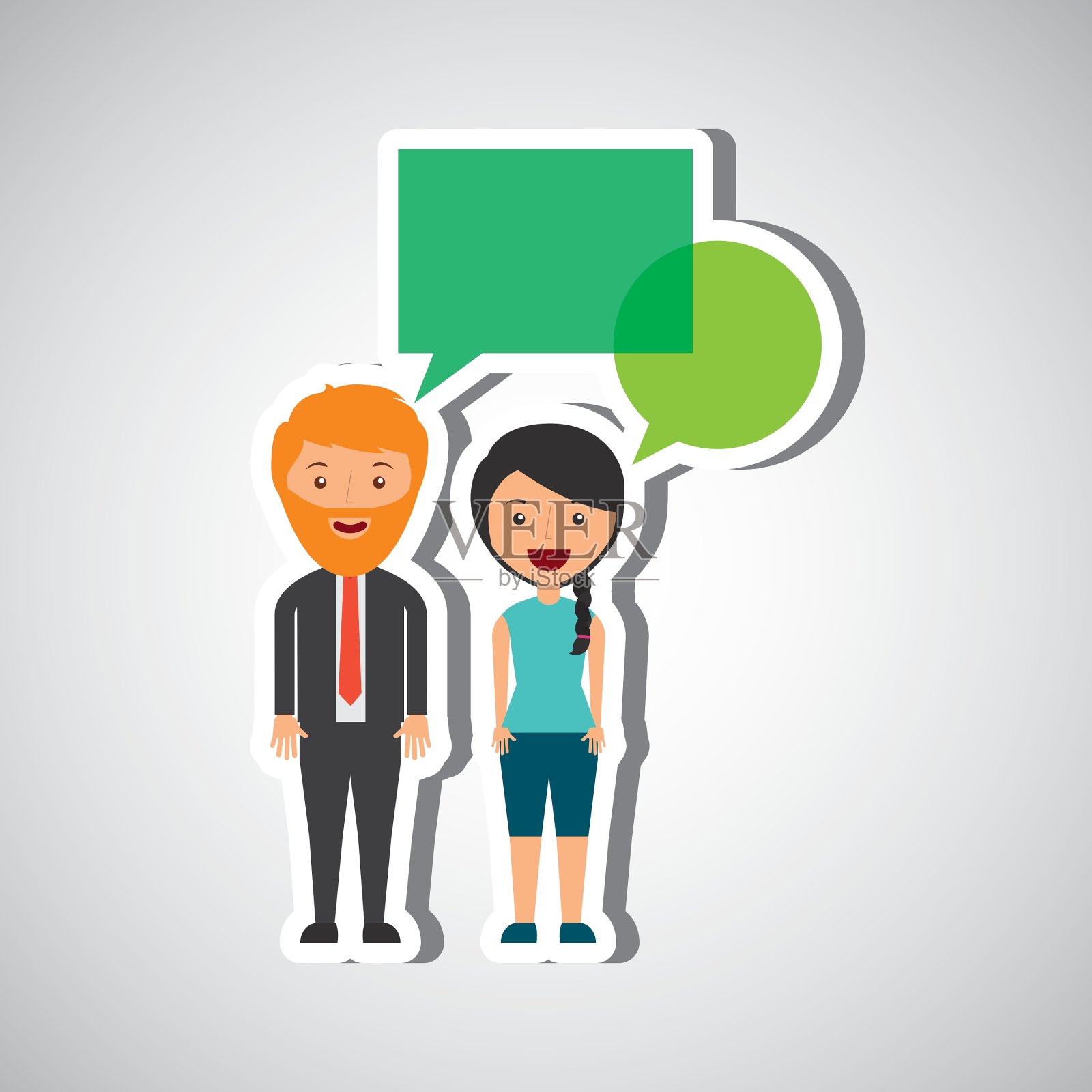 人说设计插画图片素材