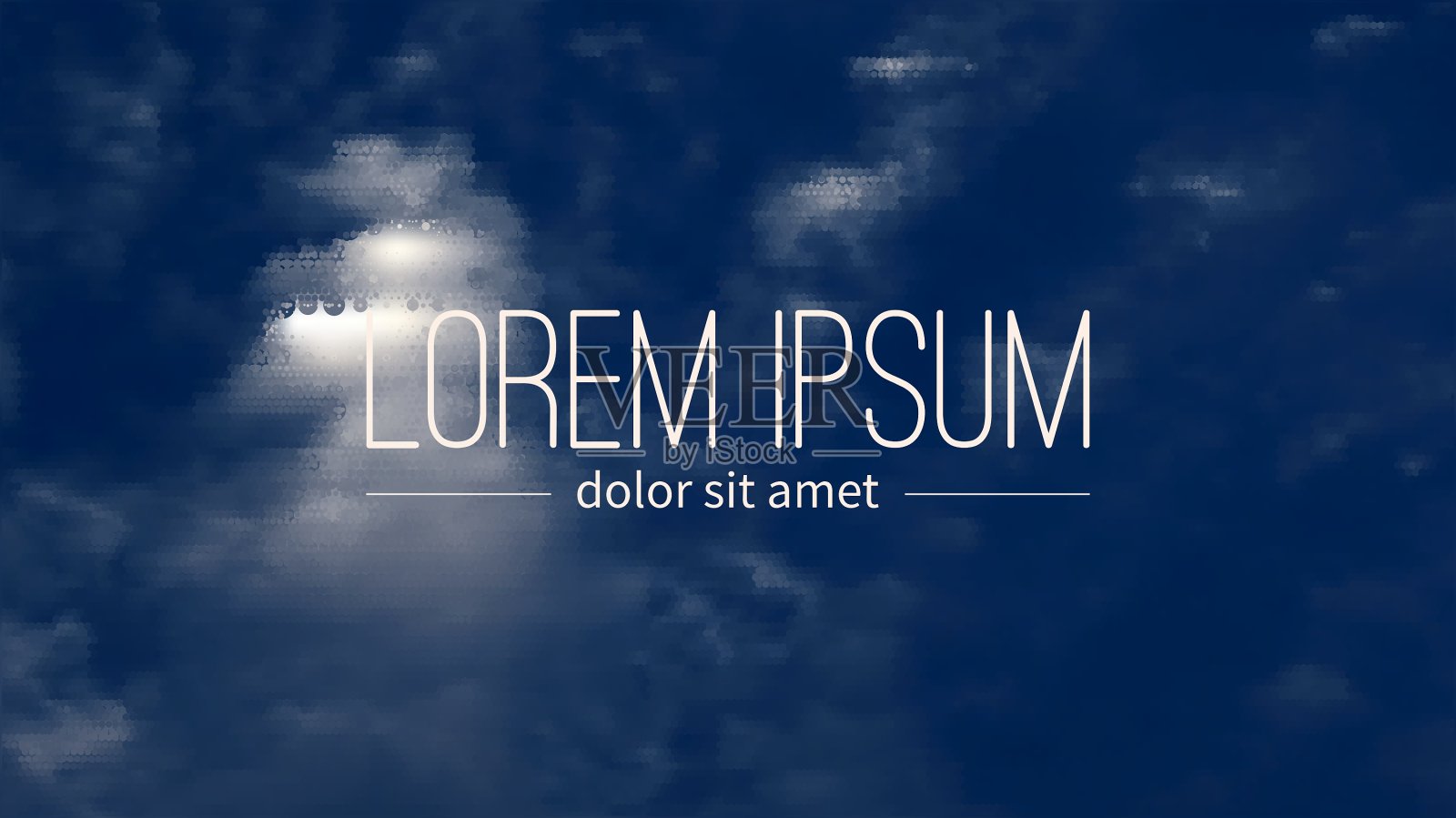 多云的天空网插画图片素材