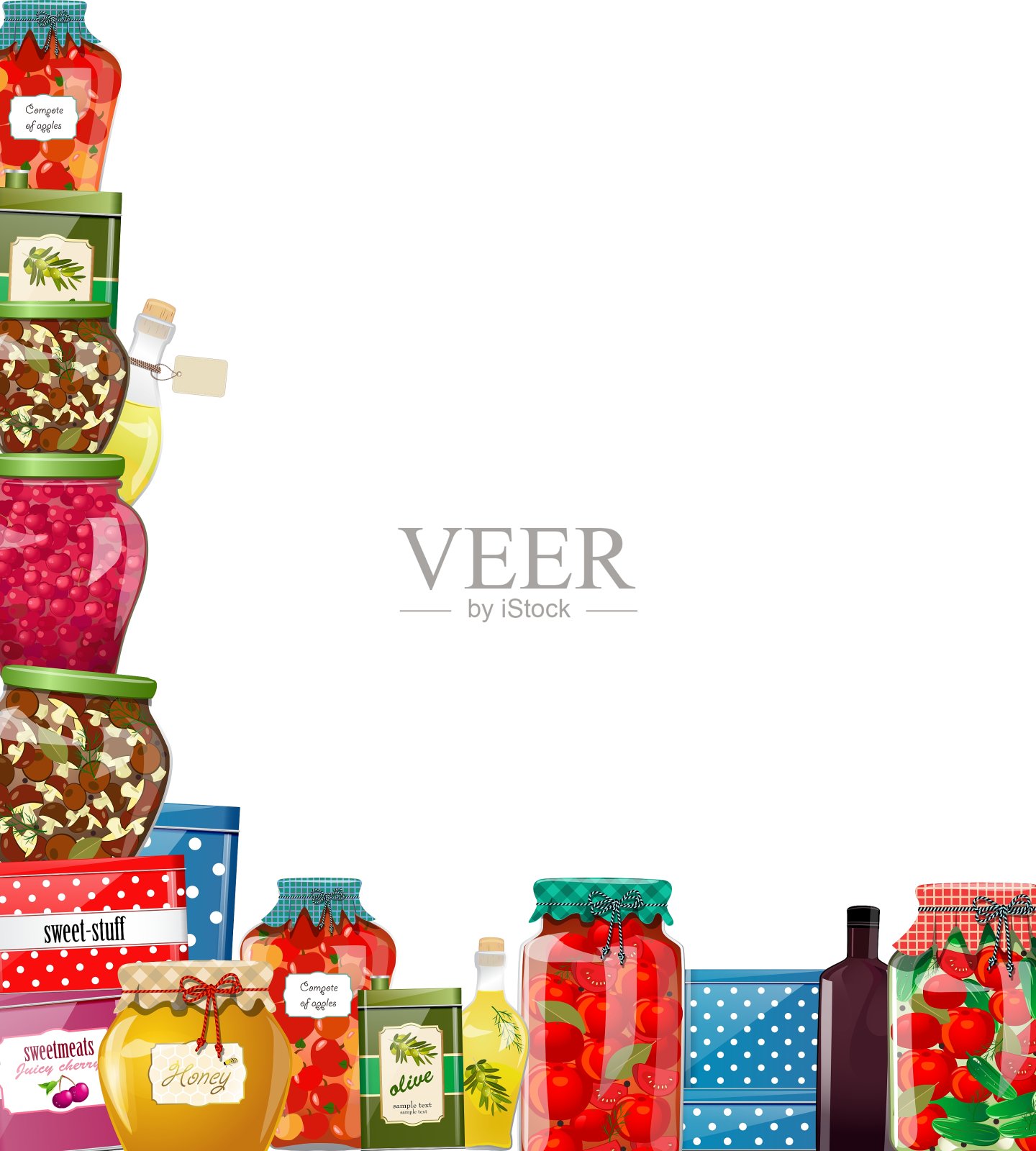 用保鲜架为您设计插画图片素材