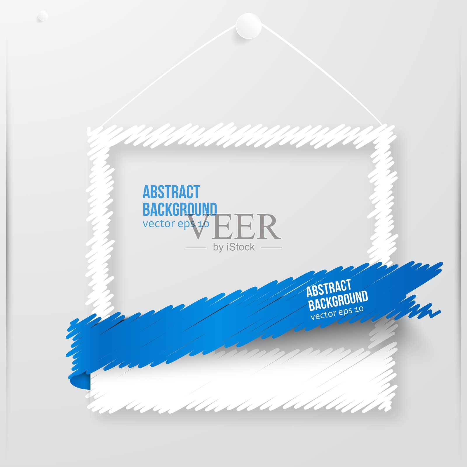 相框的横幅插画图片素材