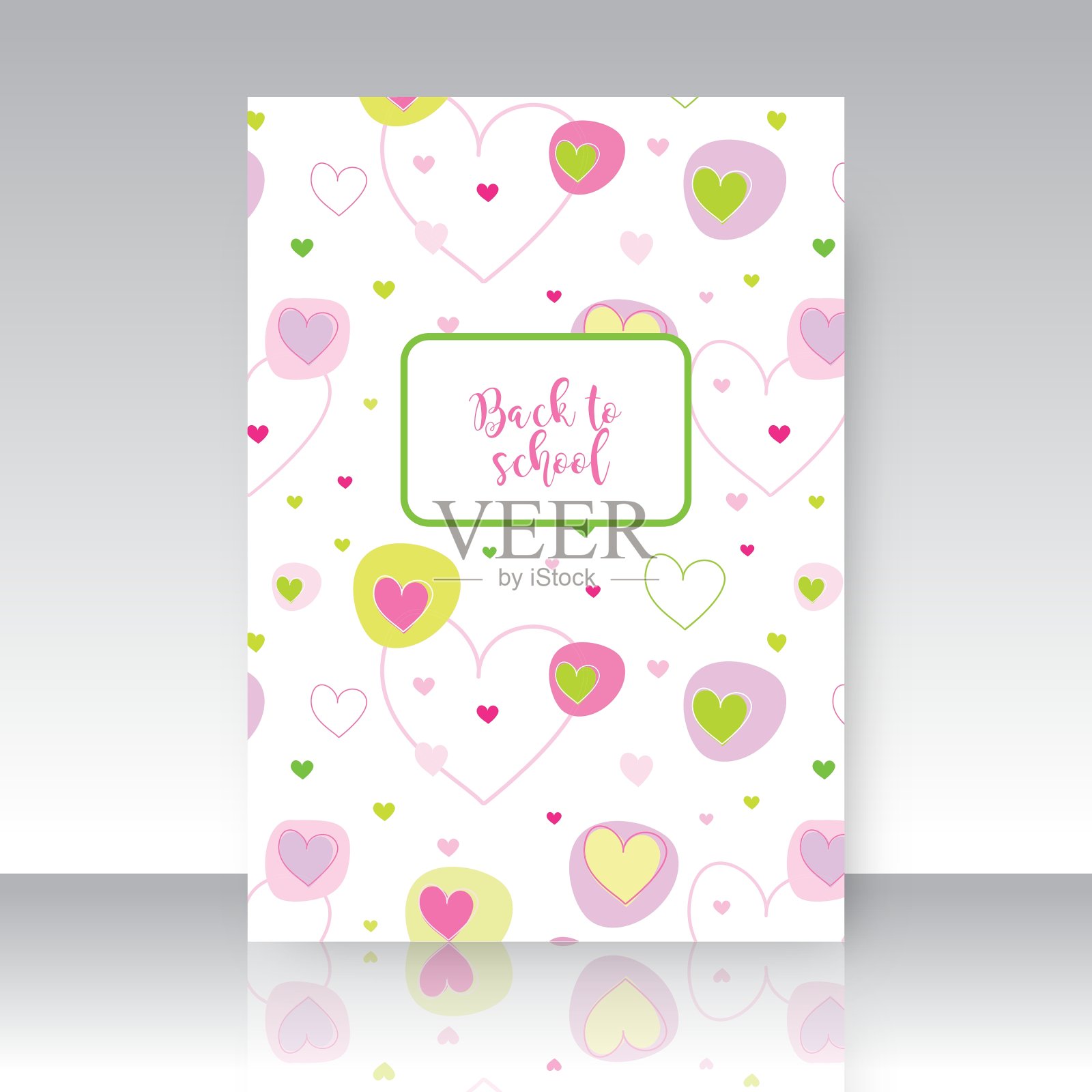 笔记本封面设计模板素材