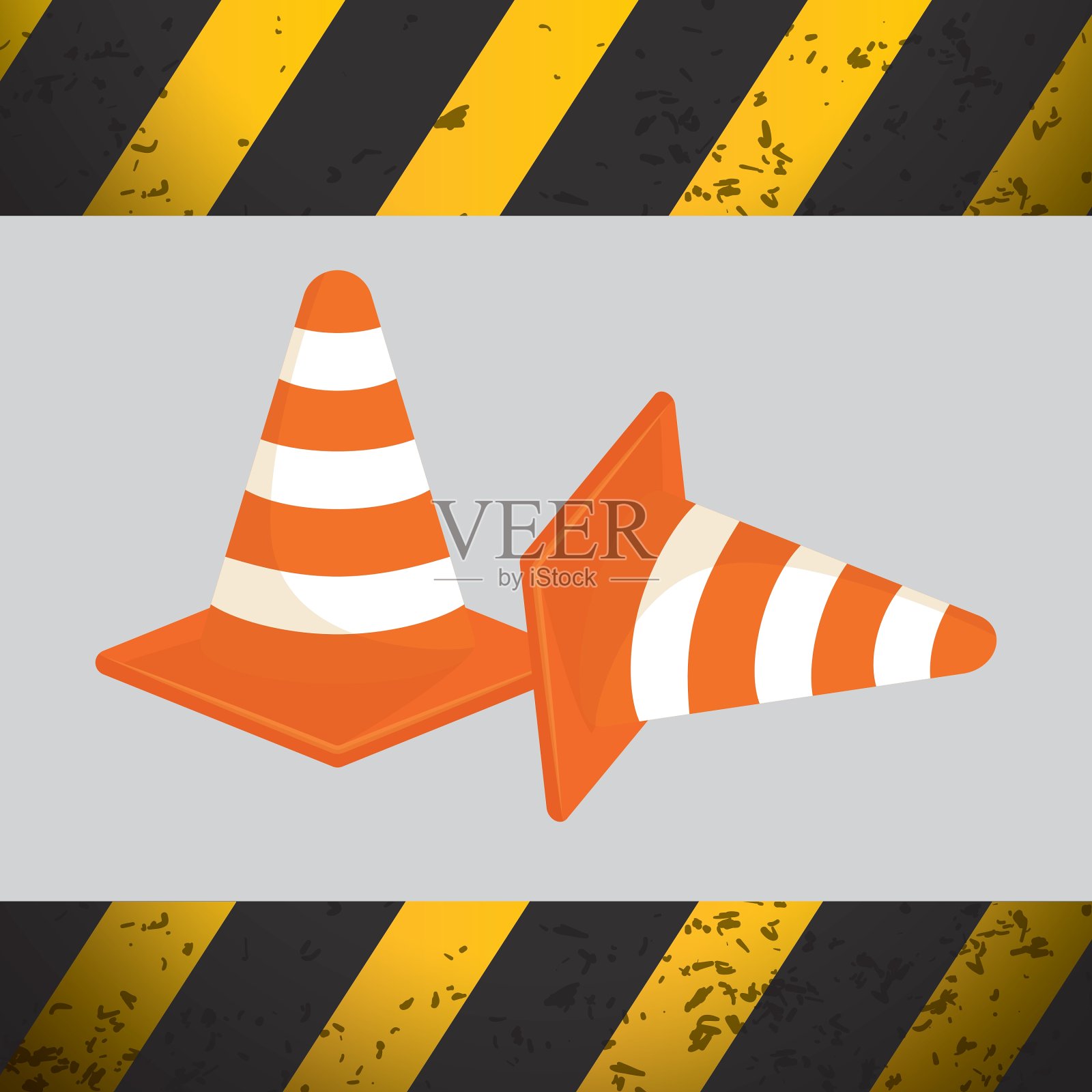 施工设计工作中插画图片素材