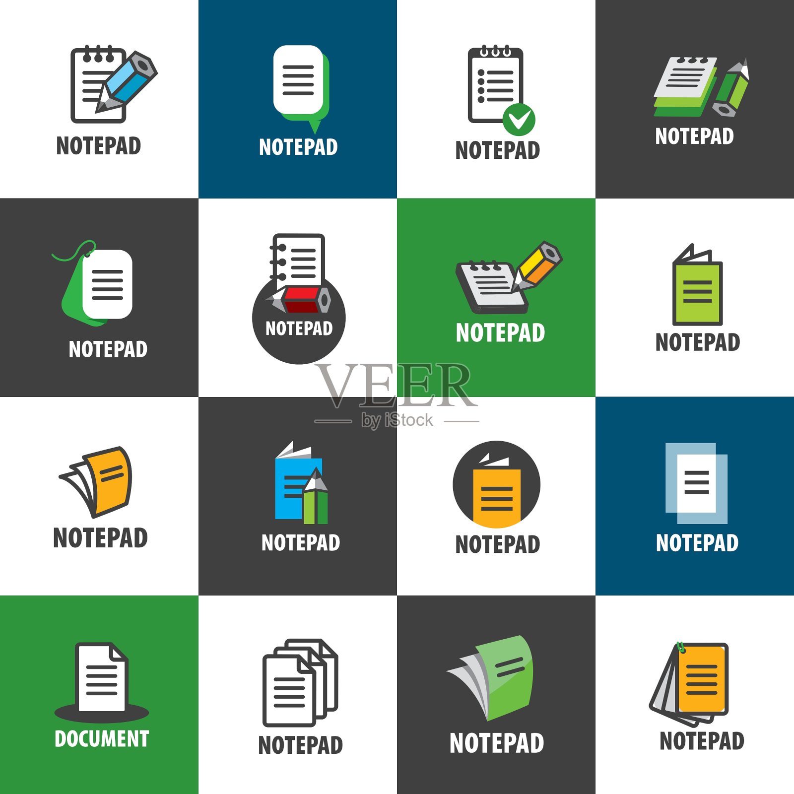 标识的记录图标素材