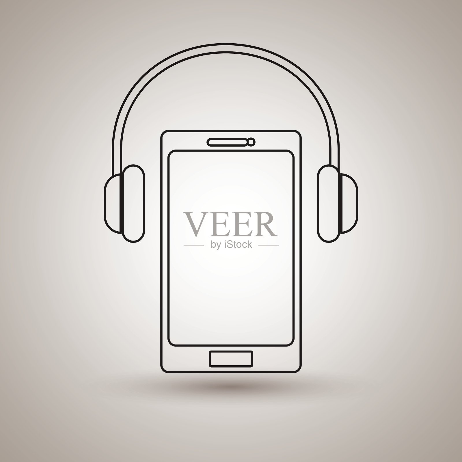 数字声音设计插画图片素材