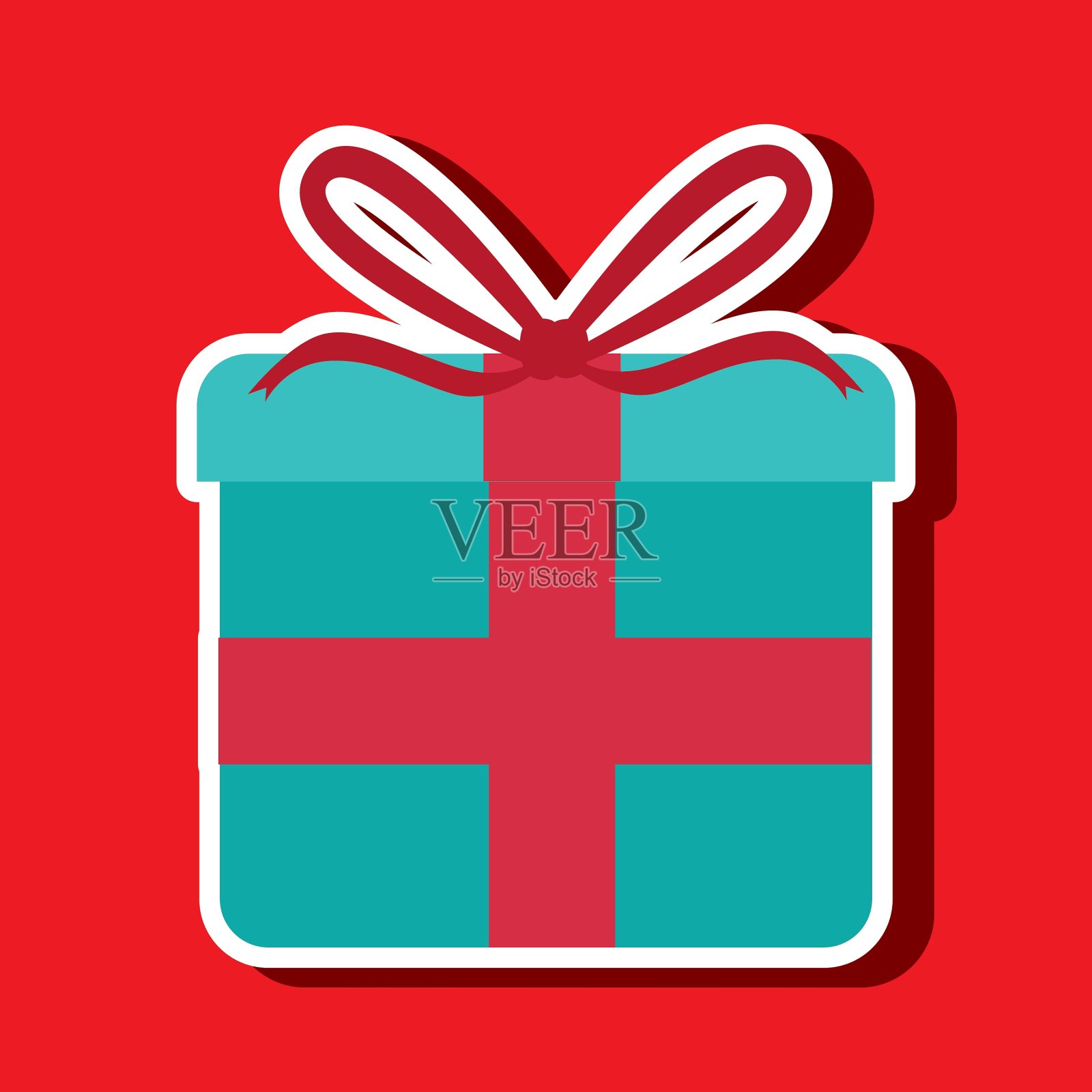 彩盒设计插画图片素材