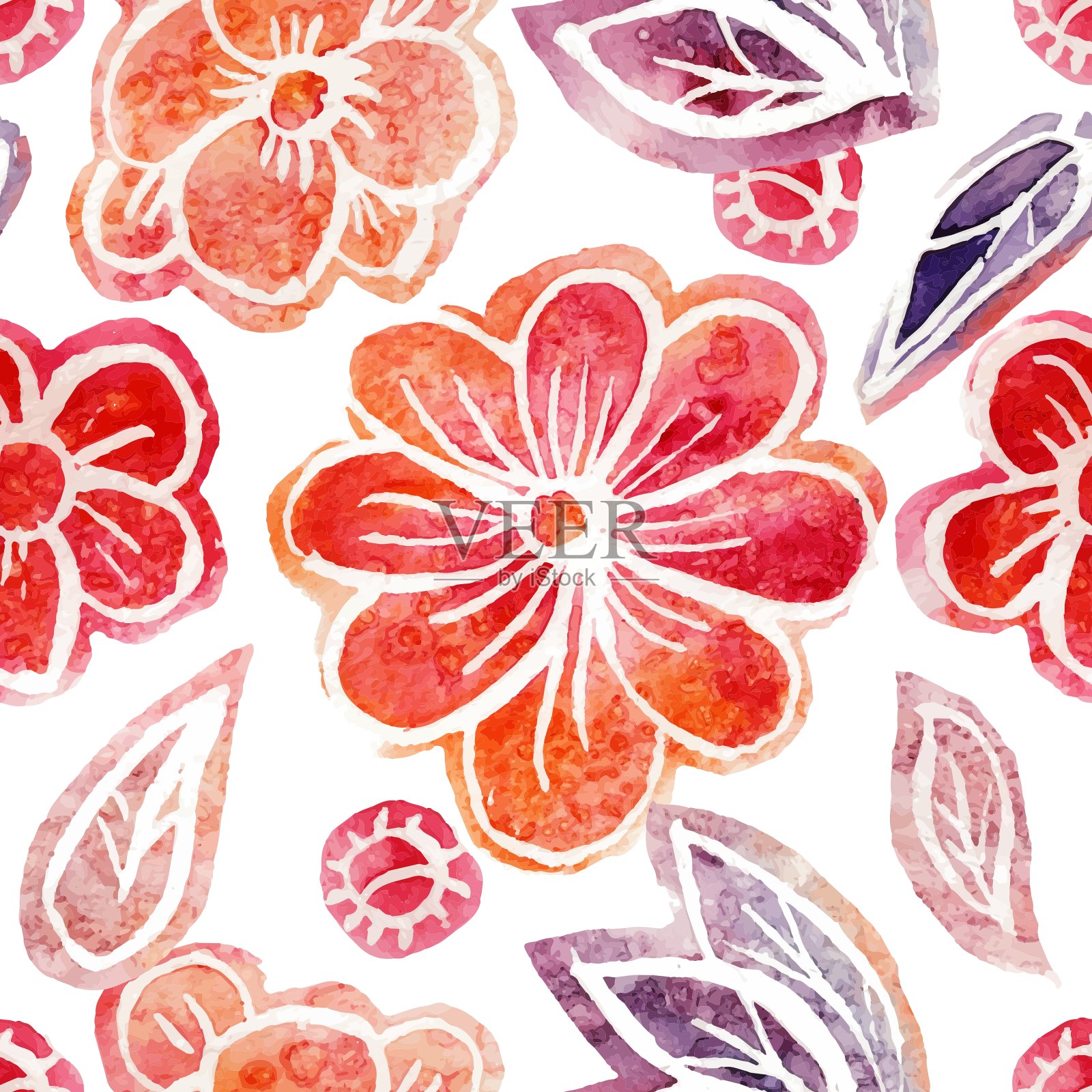 花插画图片素材