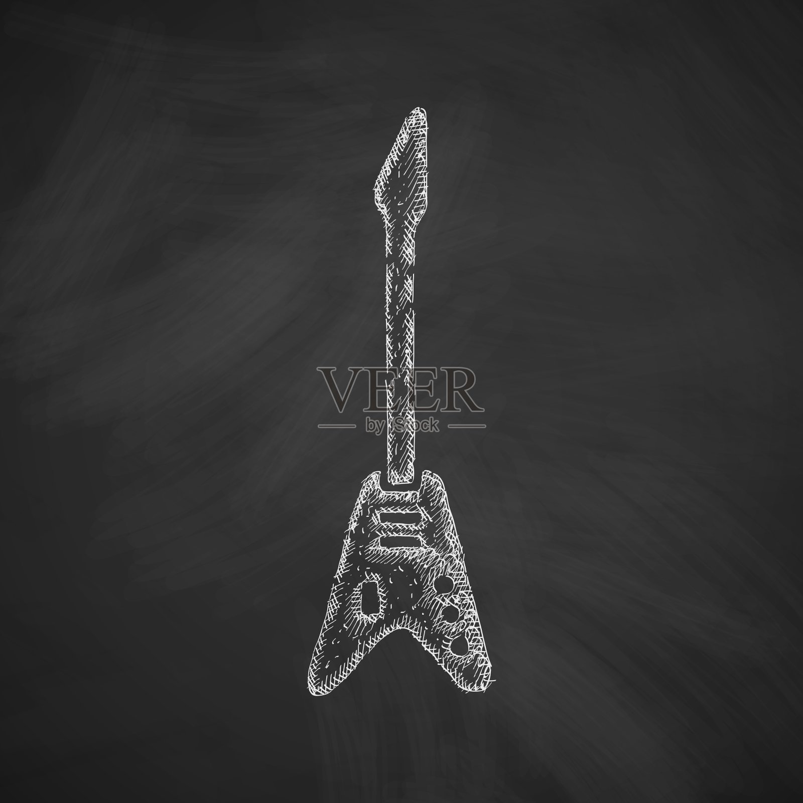 电吉他图标插画图片素材