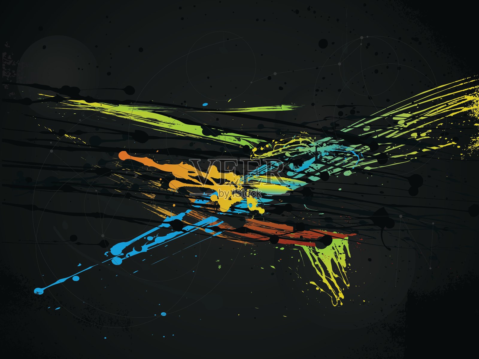 枯燥乏味的背景插画图片素材