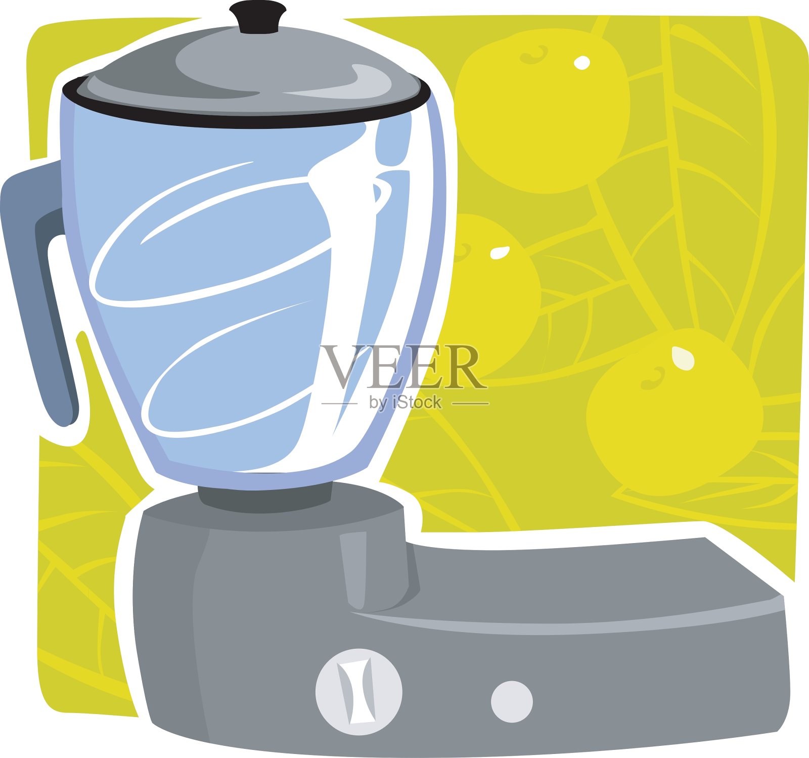 混合机插画图片素材