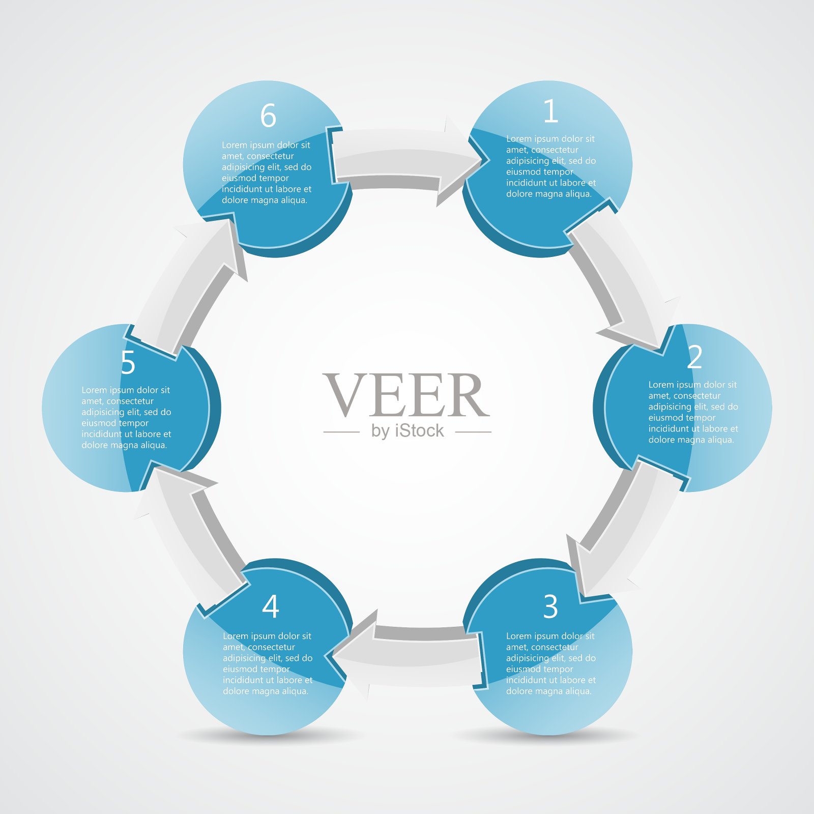 业务项目的现代模板插画图片素材