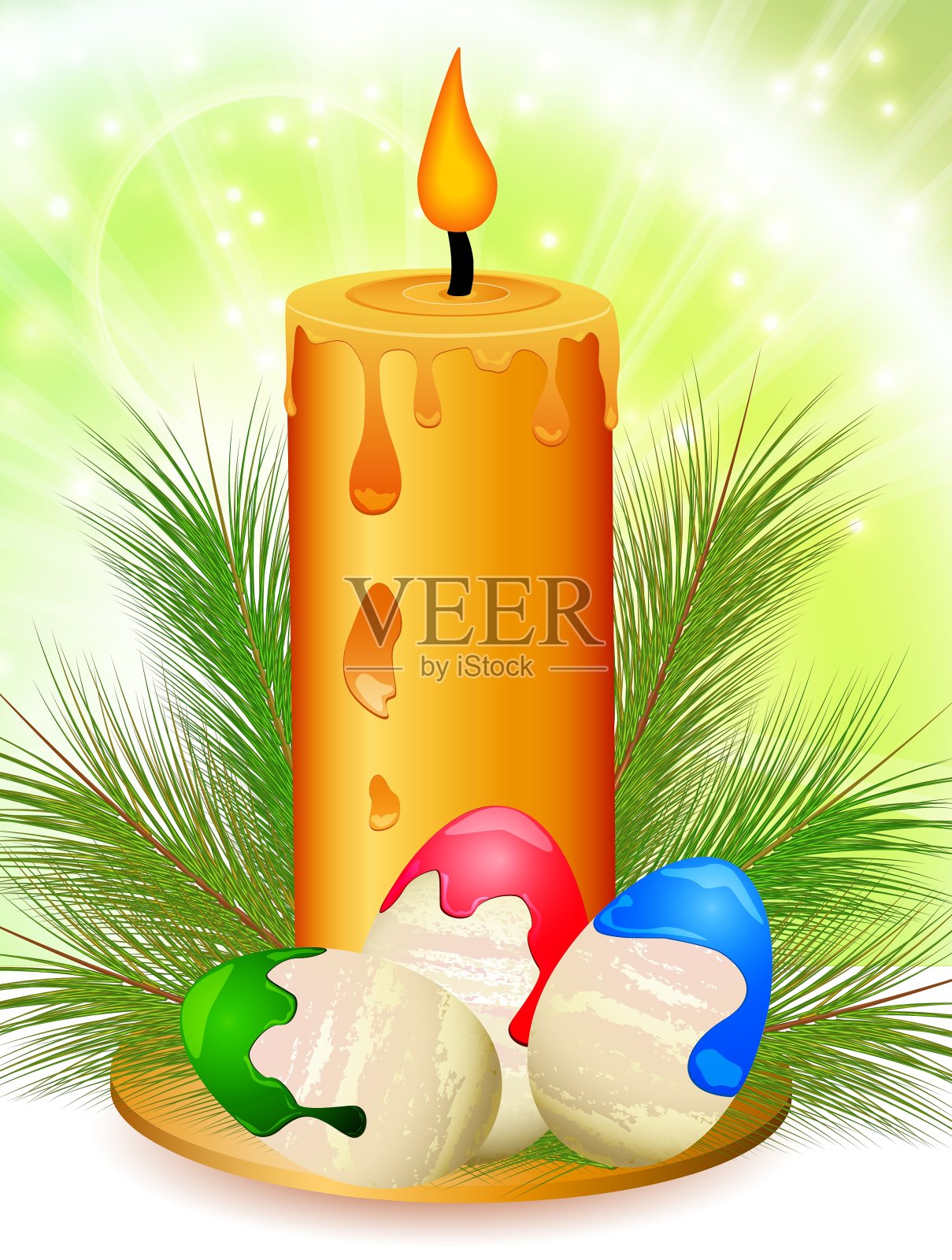 复活节插画图片素材