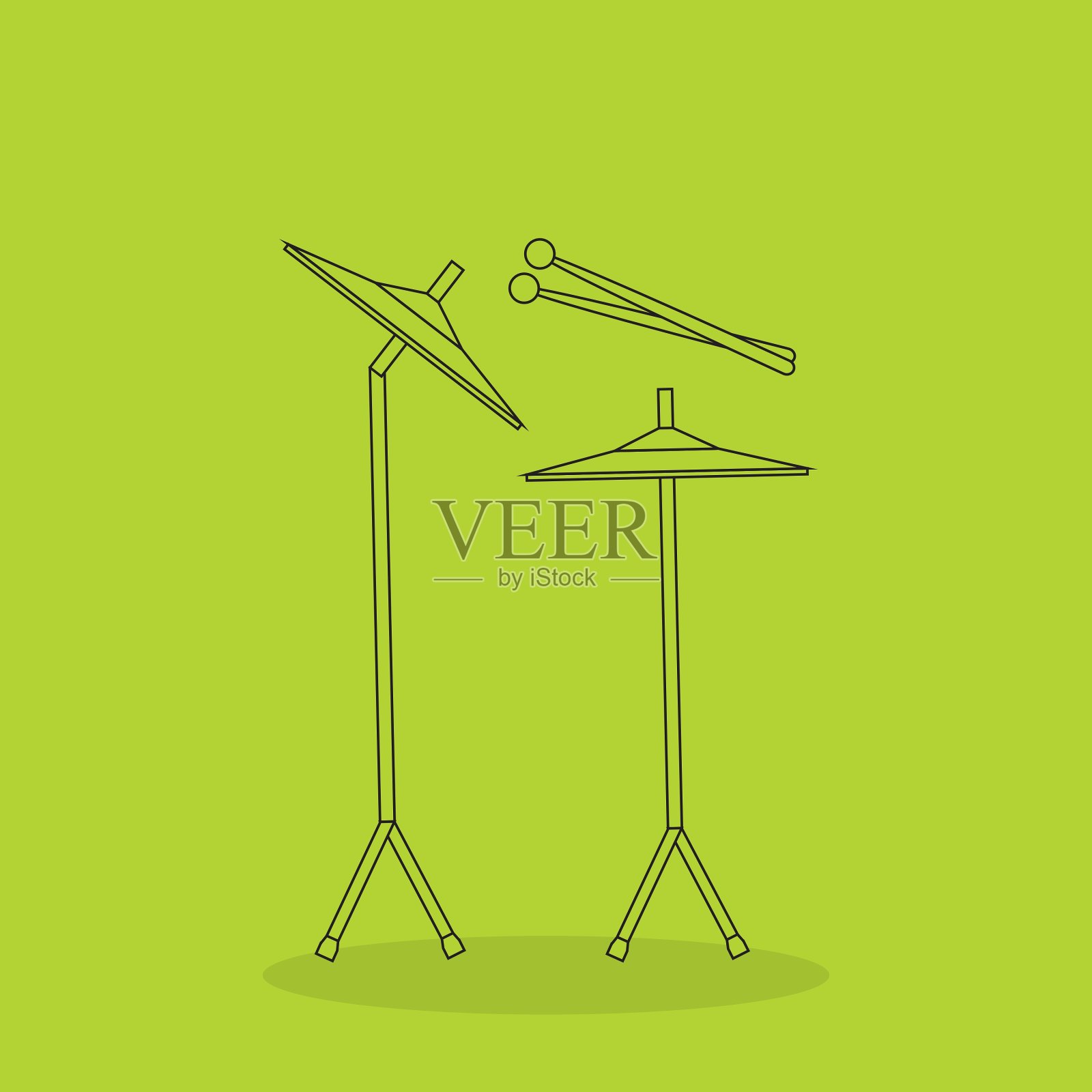 音乐音效图标设计插画图片素材