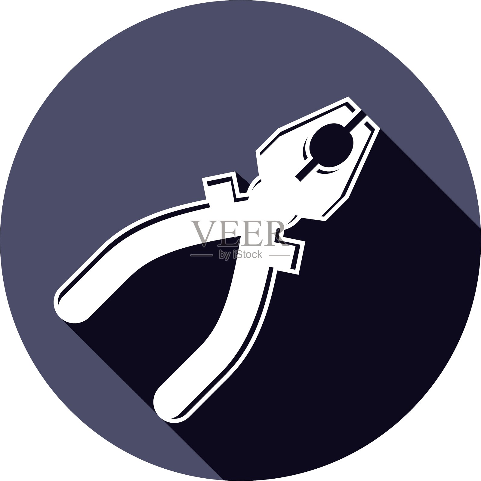 钳图标插画图片素材