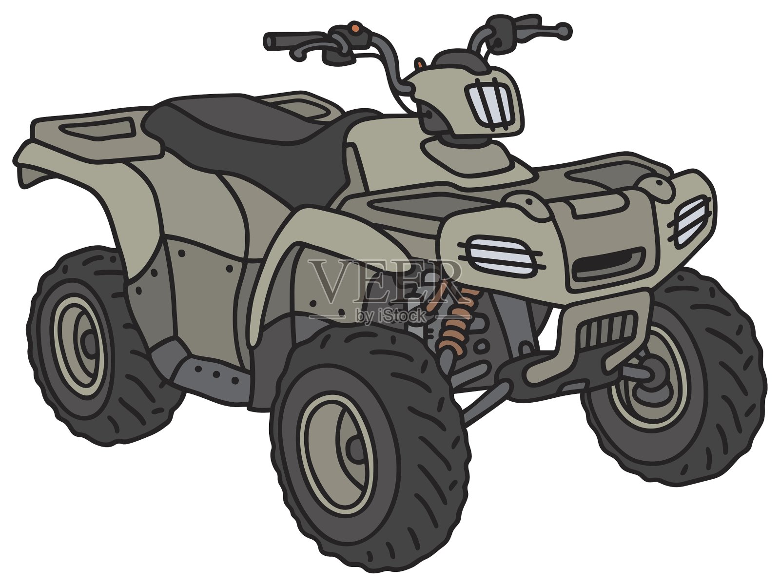 全地形车设计元素图片