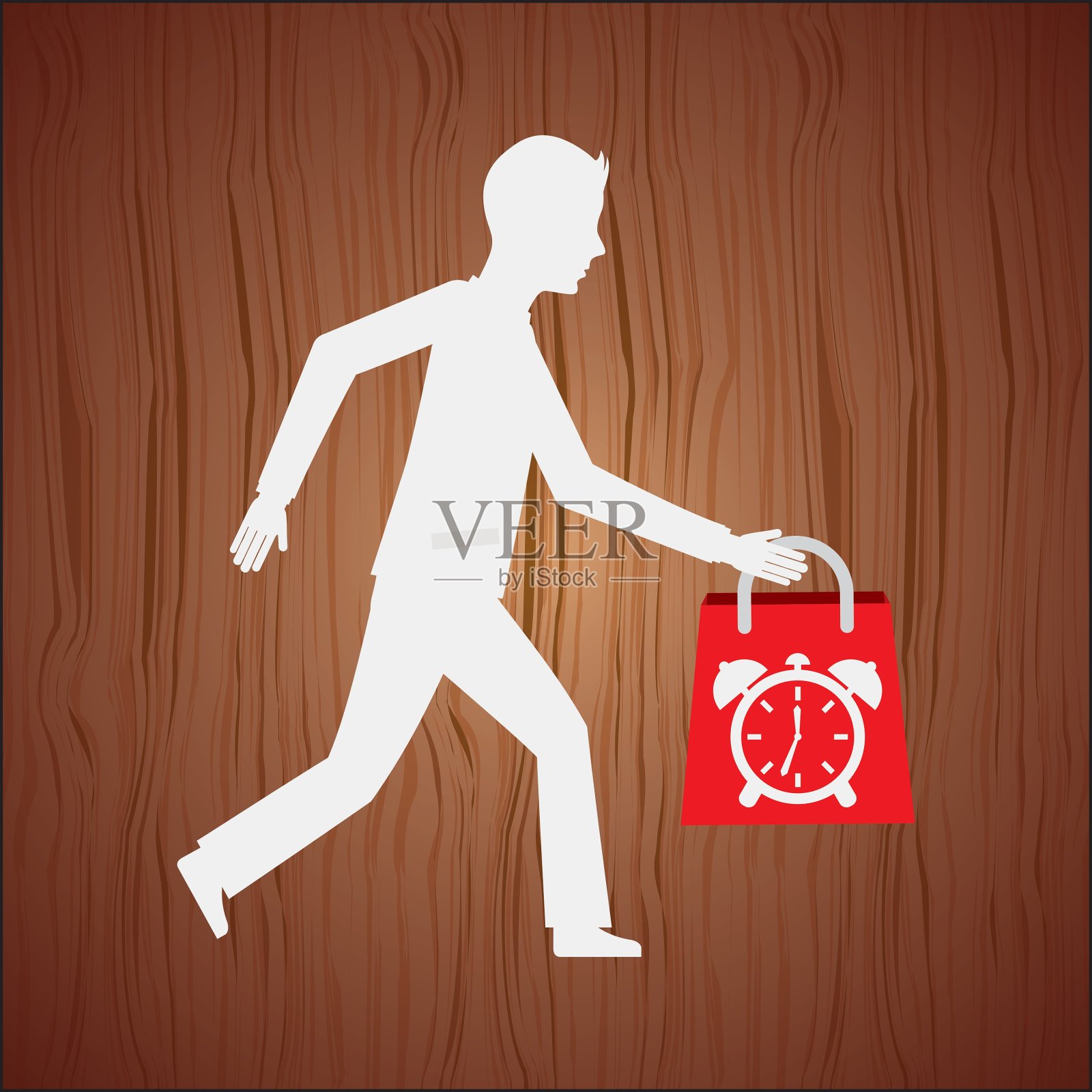 人们购物设计插画图片素材