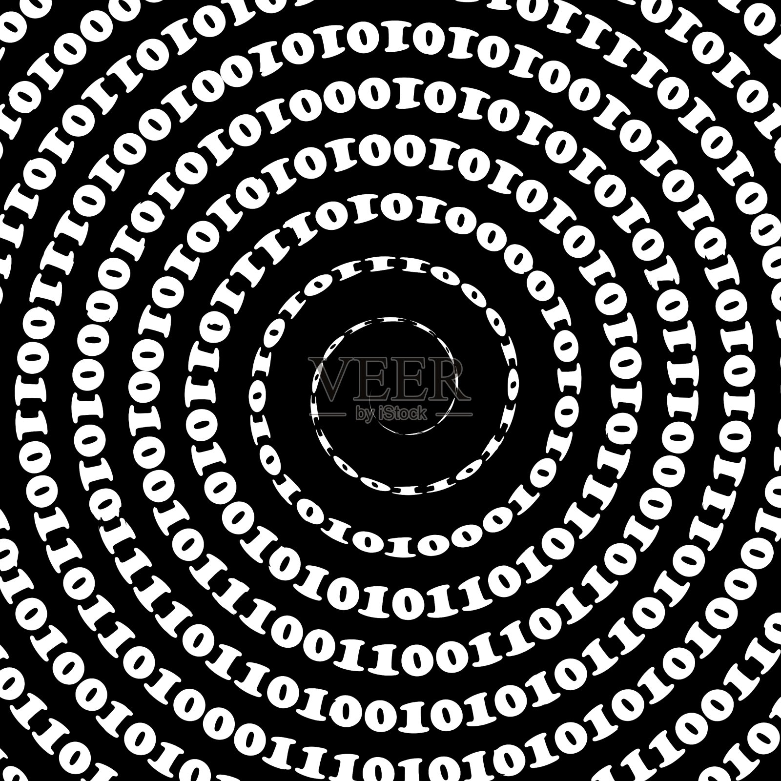 二进制代码的背景插画图片素材