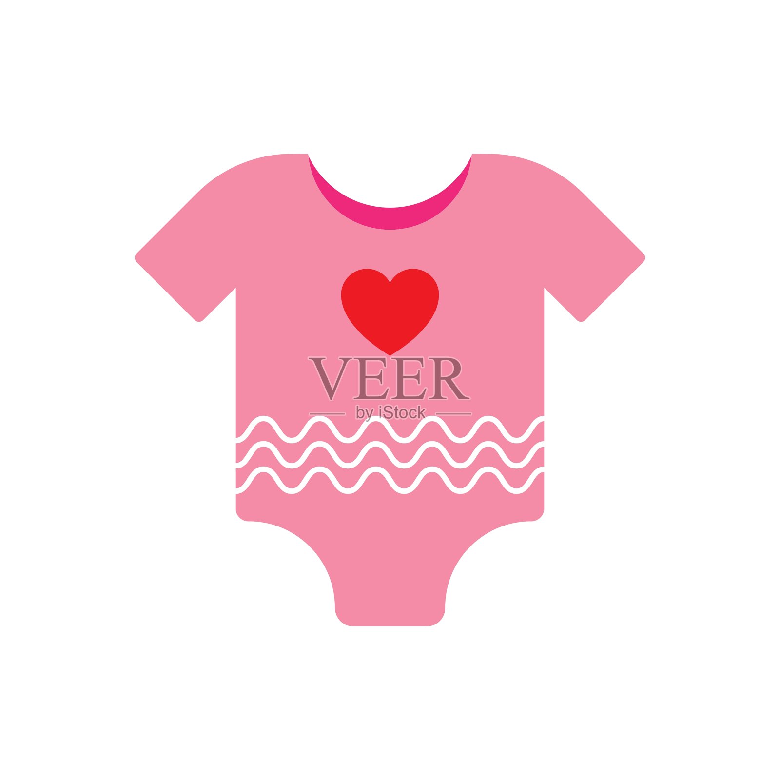 婴儿衣服的女孩设计元素图片