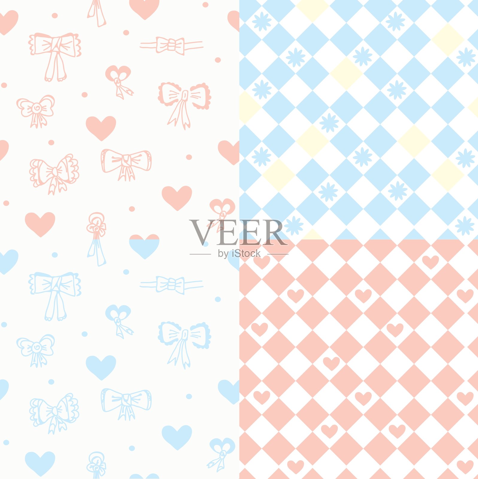 婴儿壁纸插画图片素材