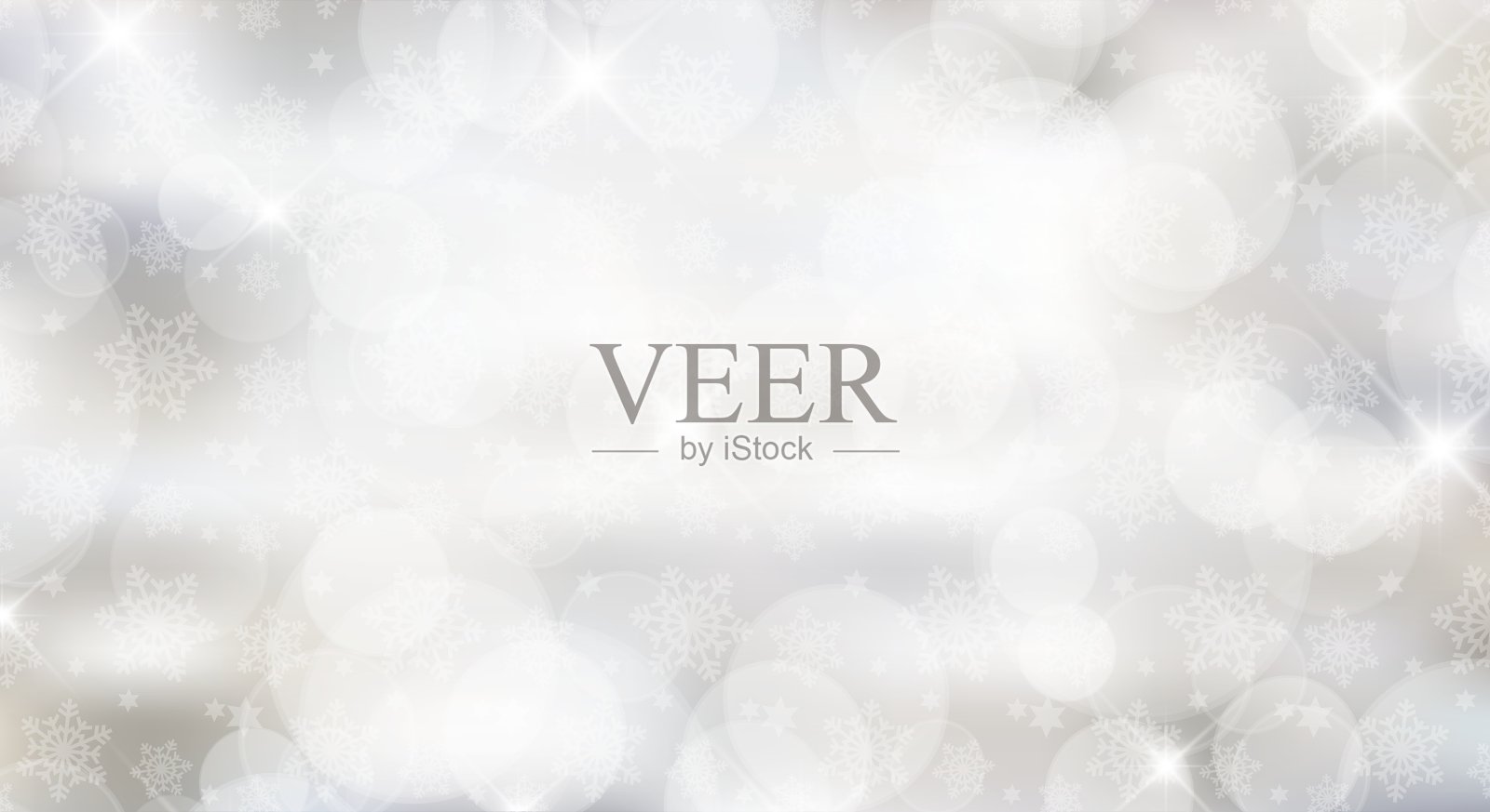 2011年圣诞雪花和星星插画图片素材