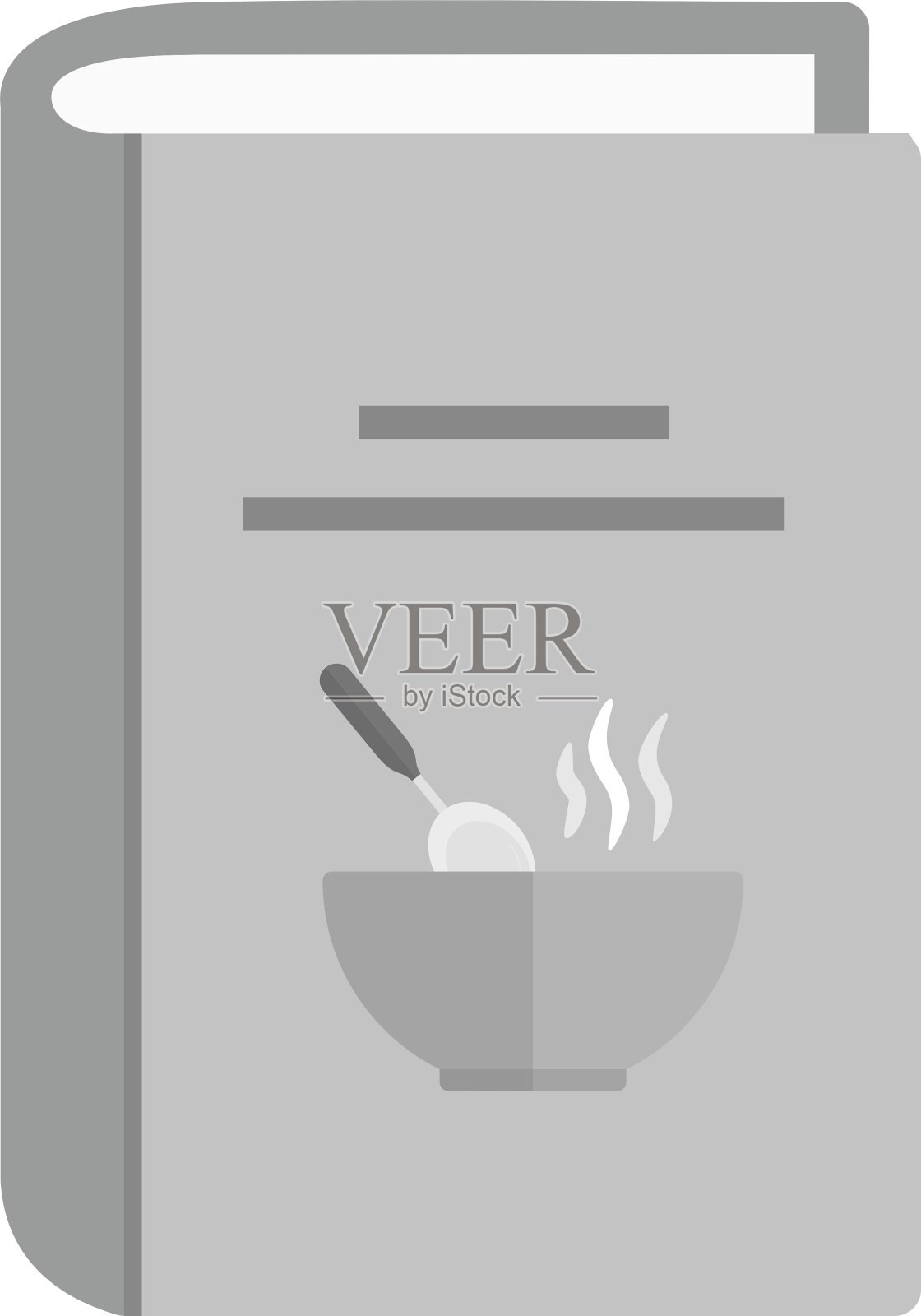 食谱书二世插画图片素材