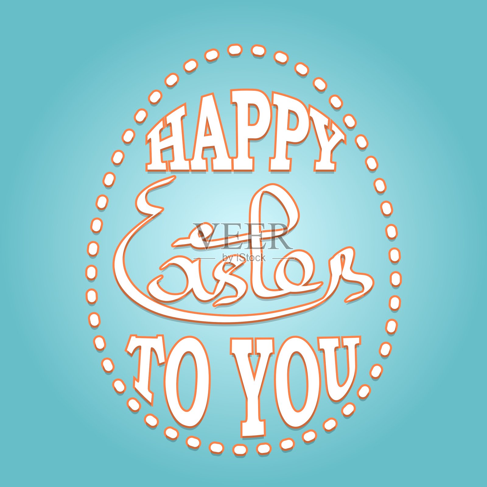 复活节海报插画图片素材