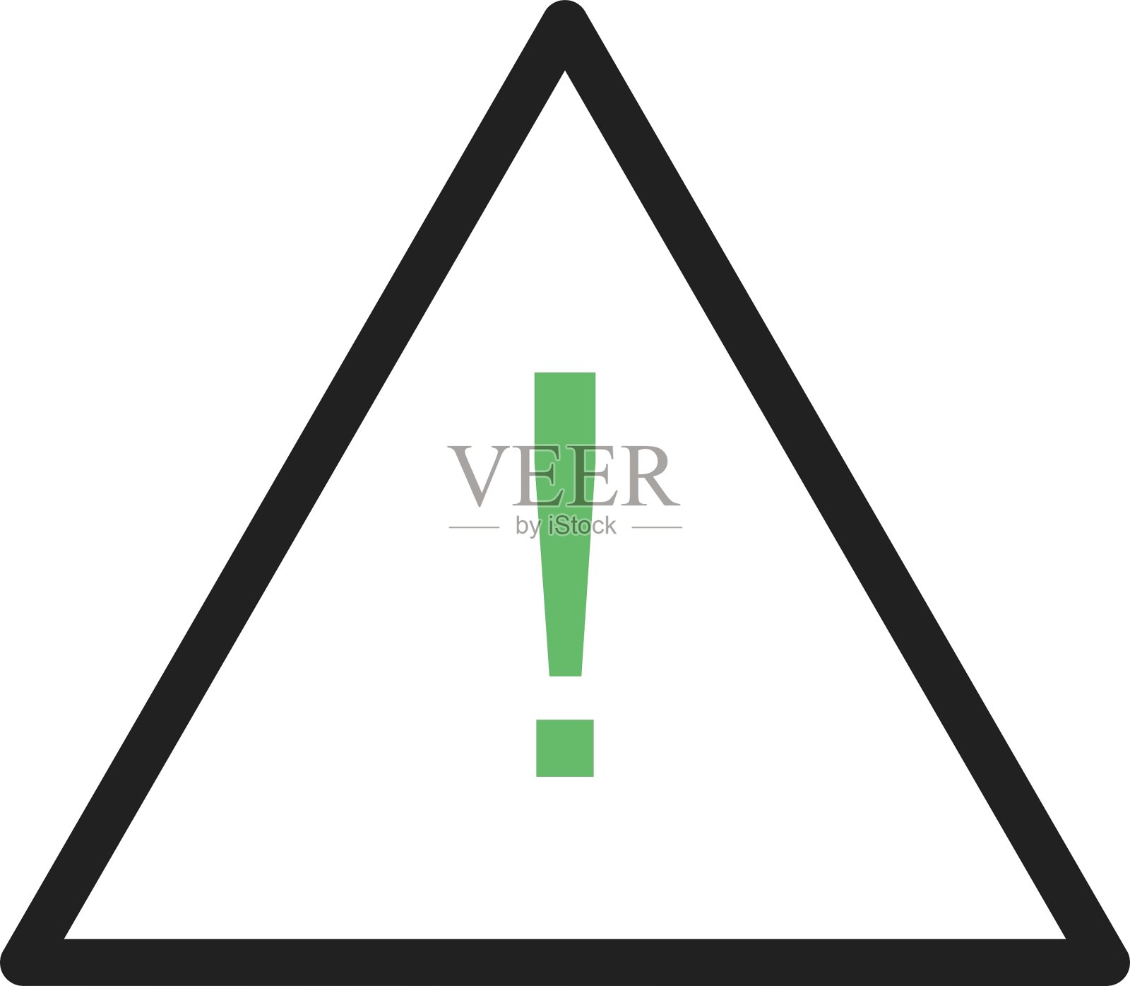 警告标志插画图片素材