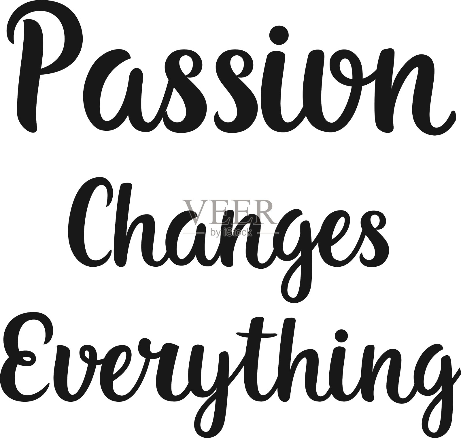 手绘字体海报插画图片素材