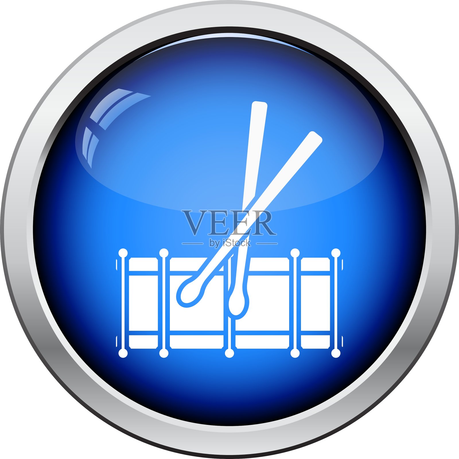 鼓玩具图标图标素材