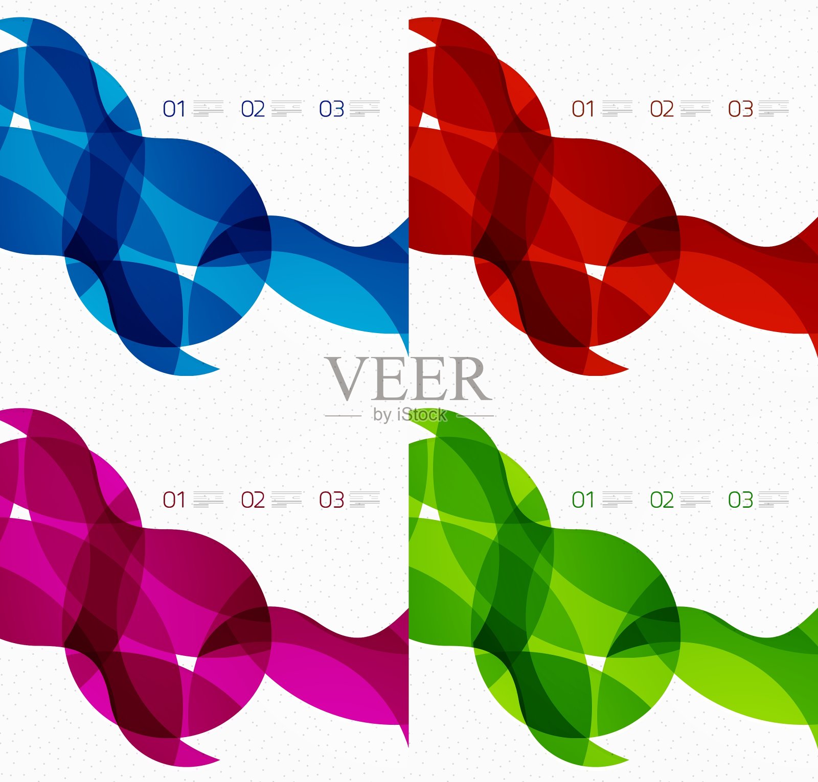 流畅的线条，现代的设计模板插画图片素材