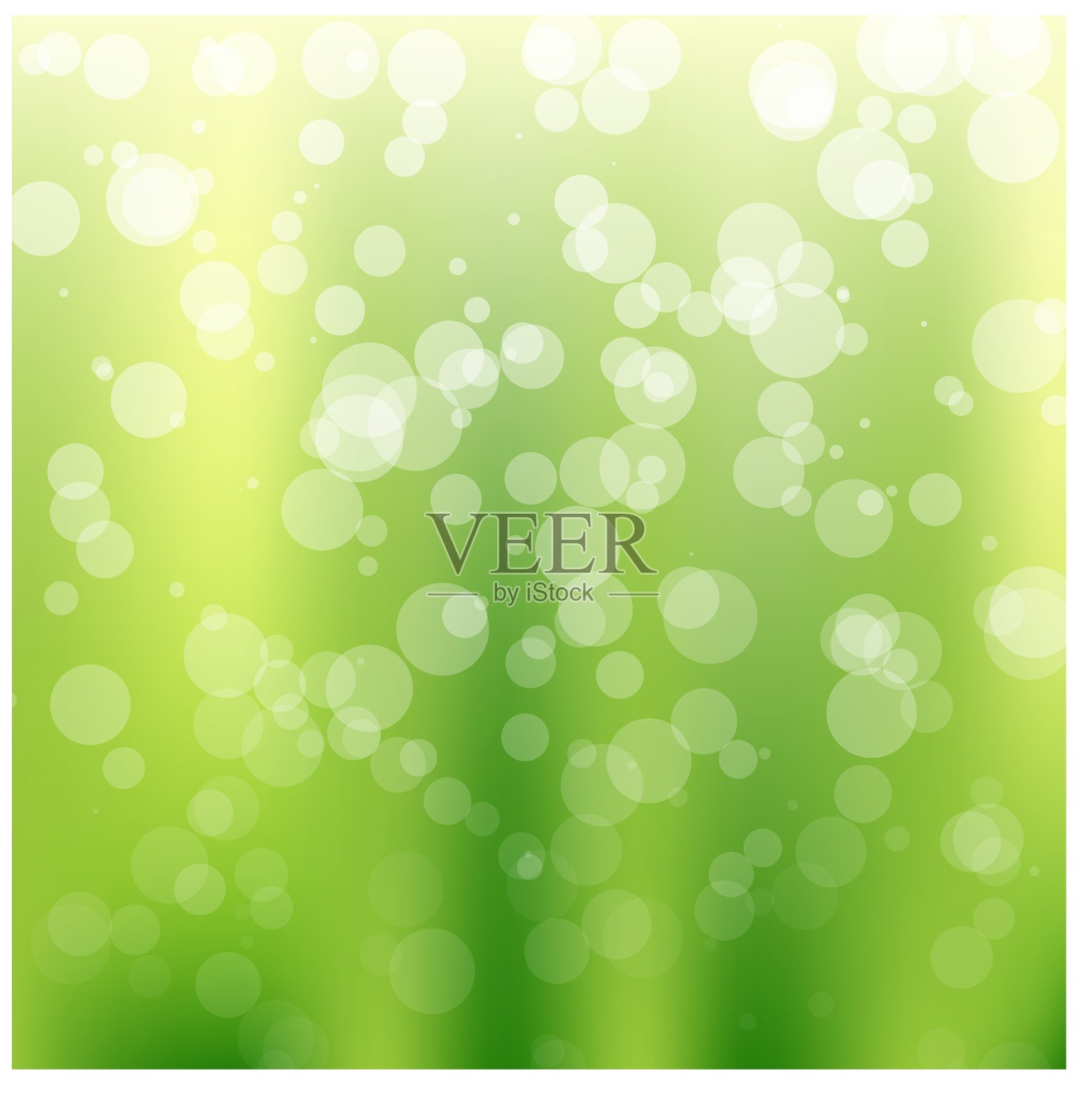 绿色的焦外成像背景插画图片素材